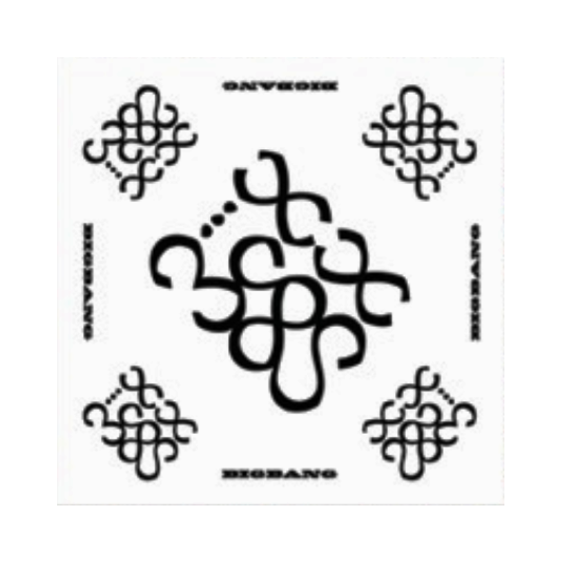 - Bigbang 20th Anniversary Media Exhibition Bandana White