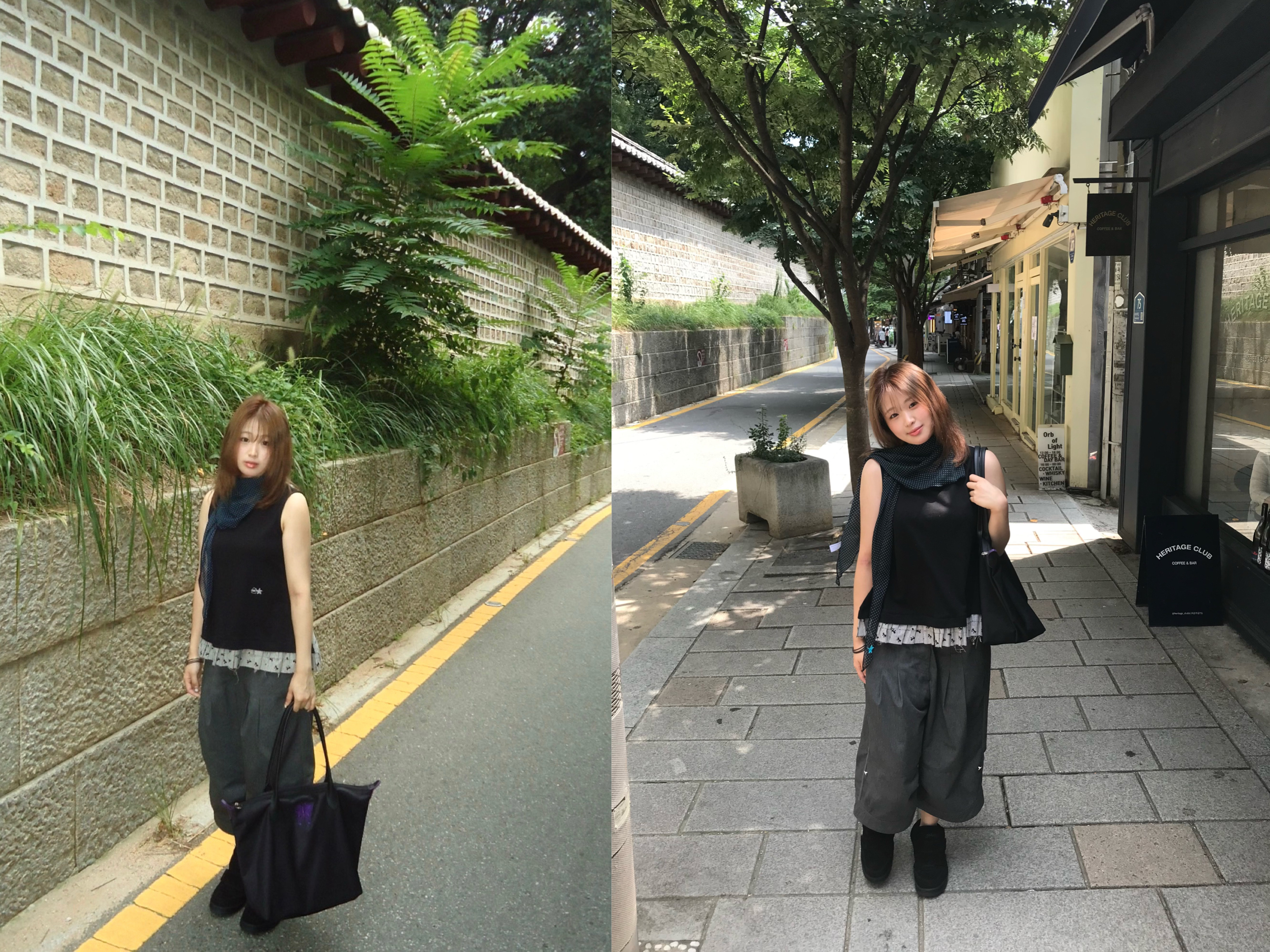 COYSEIO Coy Bumble Sneakers Black 착용 스타일 - 1