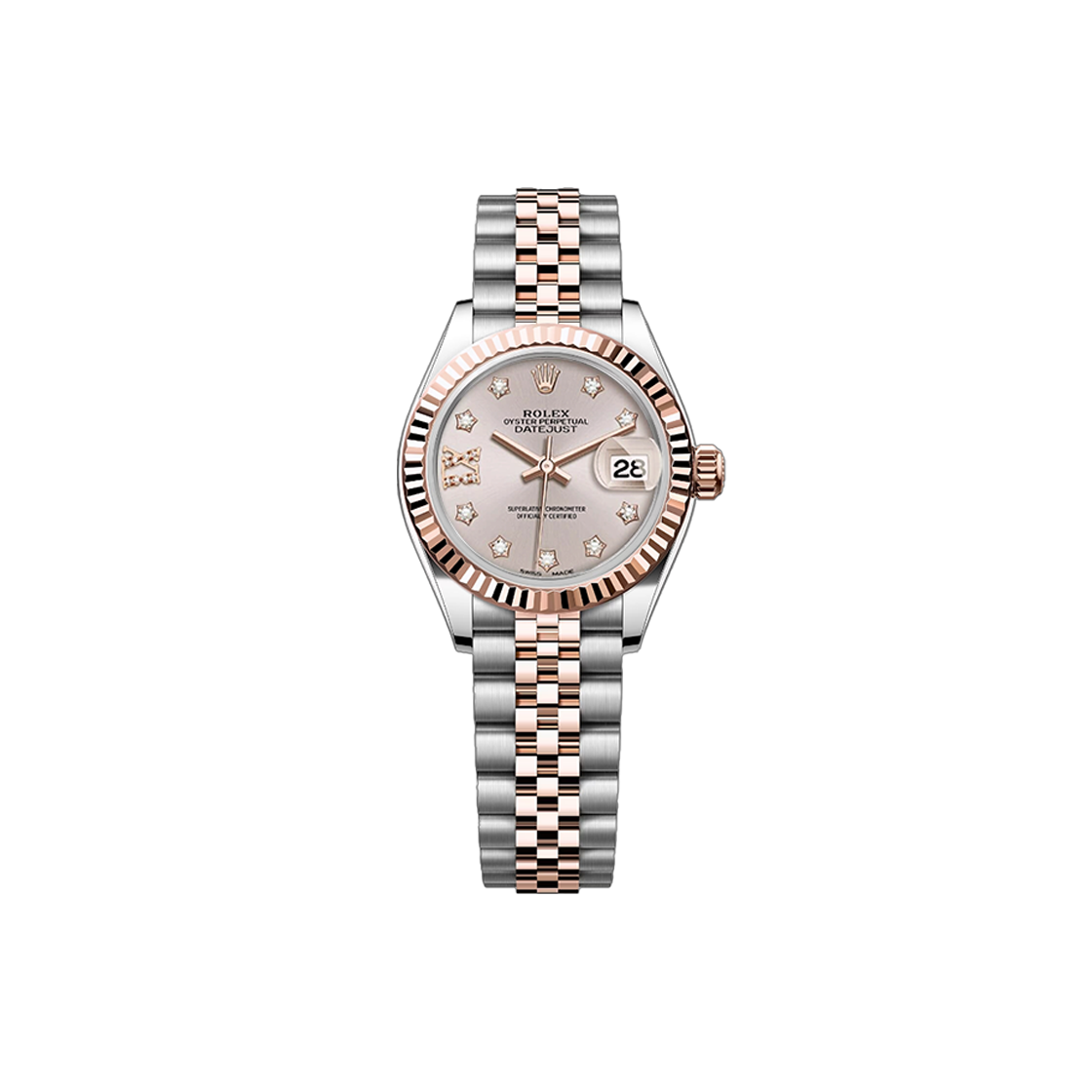 IT7EN5SVECHO Rolex Datejust 28-279171 Thunder Dust Diamond Jubilee No. 8348