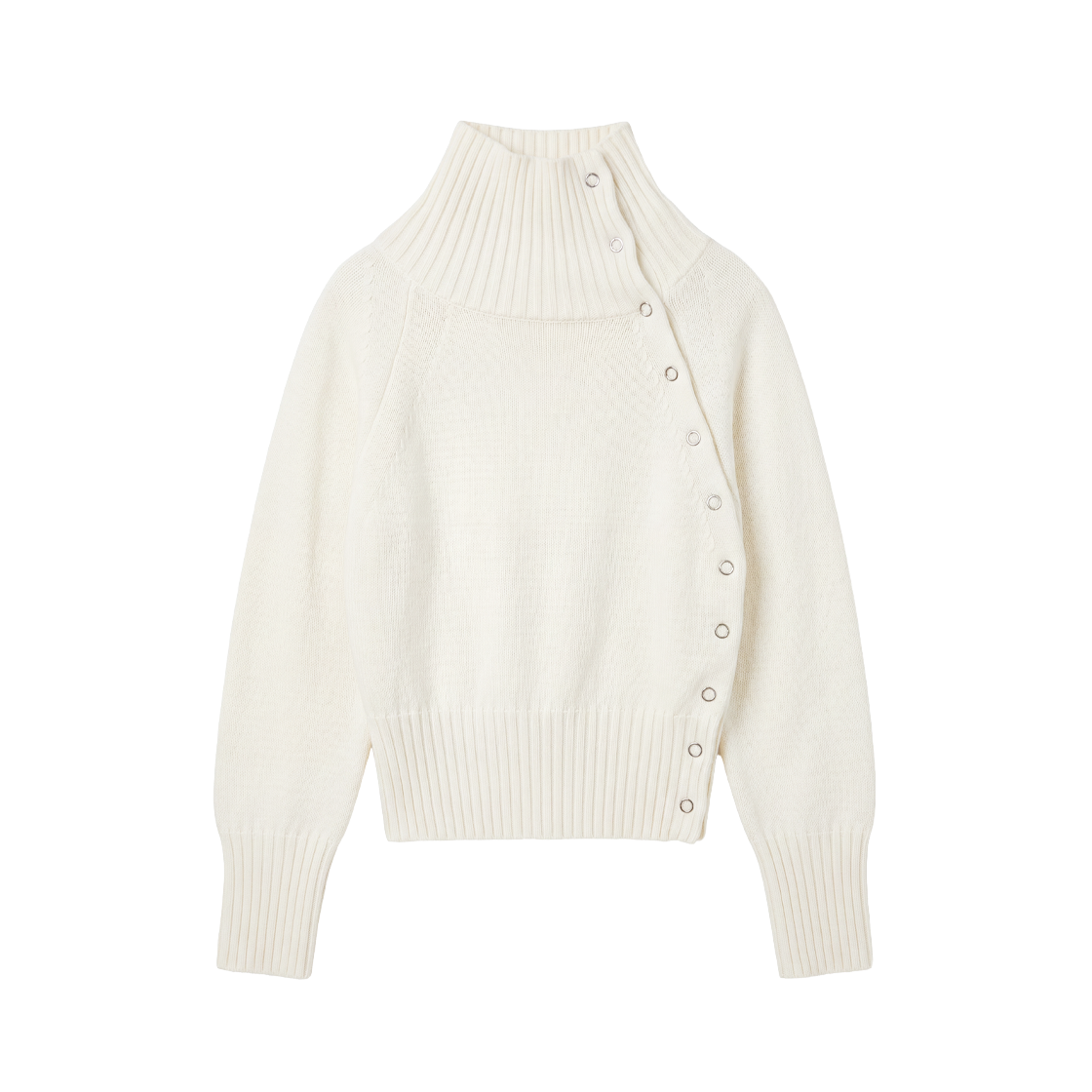 RS26FKN101IVR Rosefrantz Fold Off Shoulder Knit [Ivory]