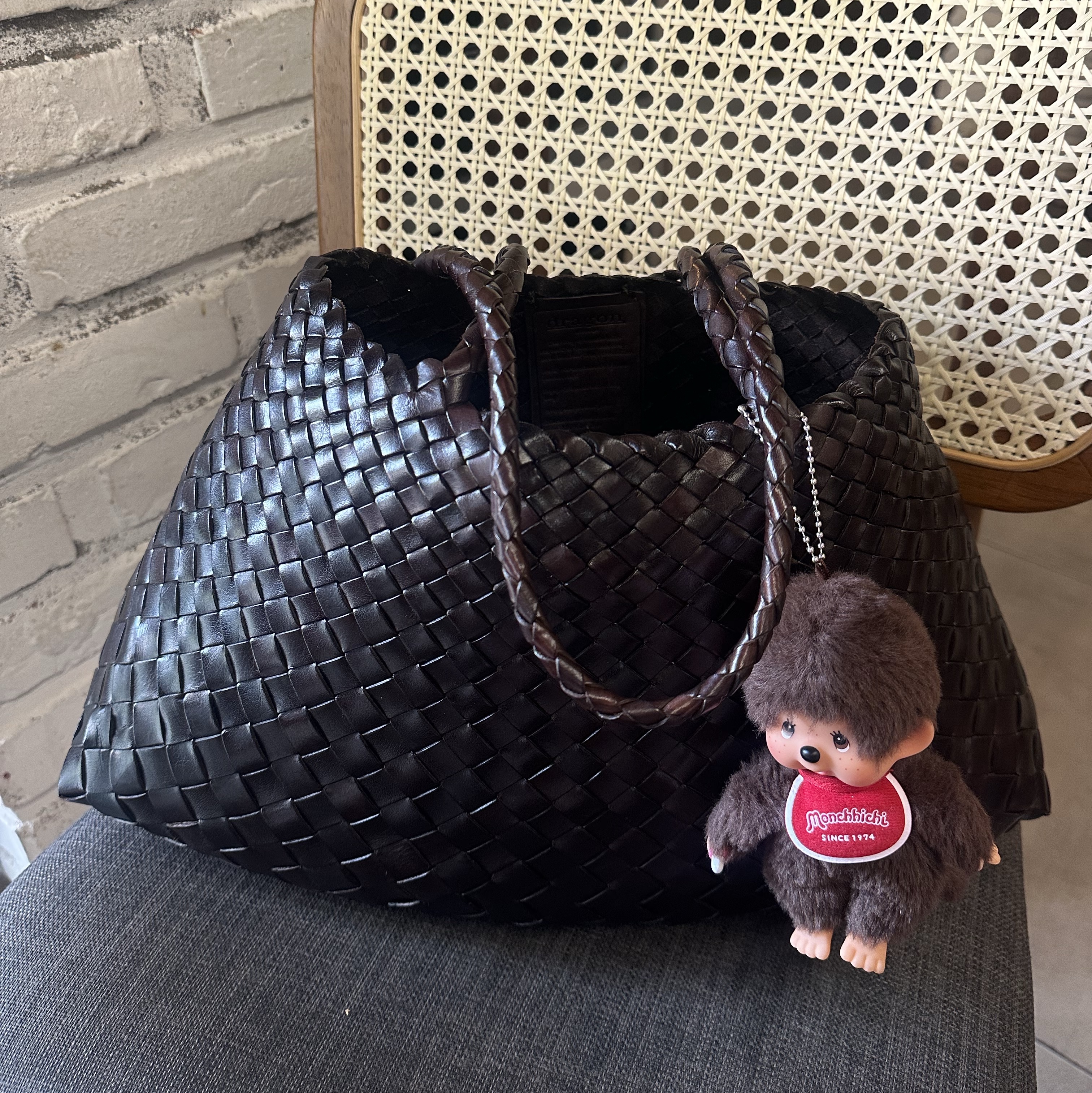 Dragon Diffusion Santa Croce Big Dark Brown 착용 스타일 - 3