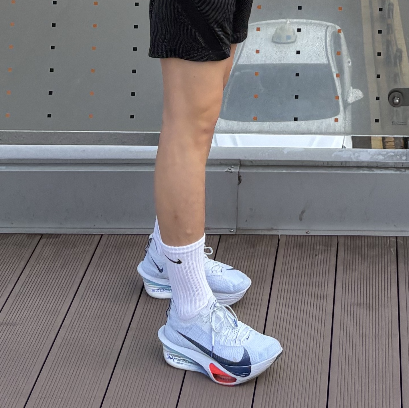 Nike Air Zoom Alphafly Next% 3 Football Grey Ghost 착용 스타일