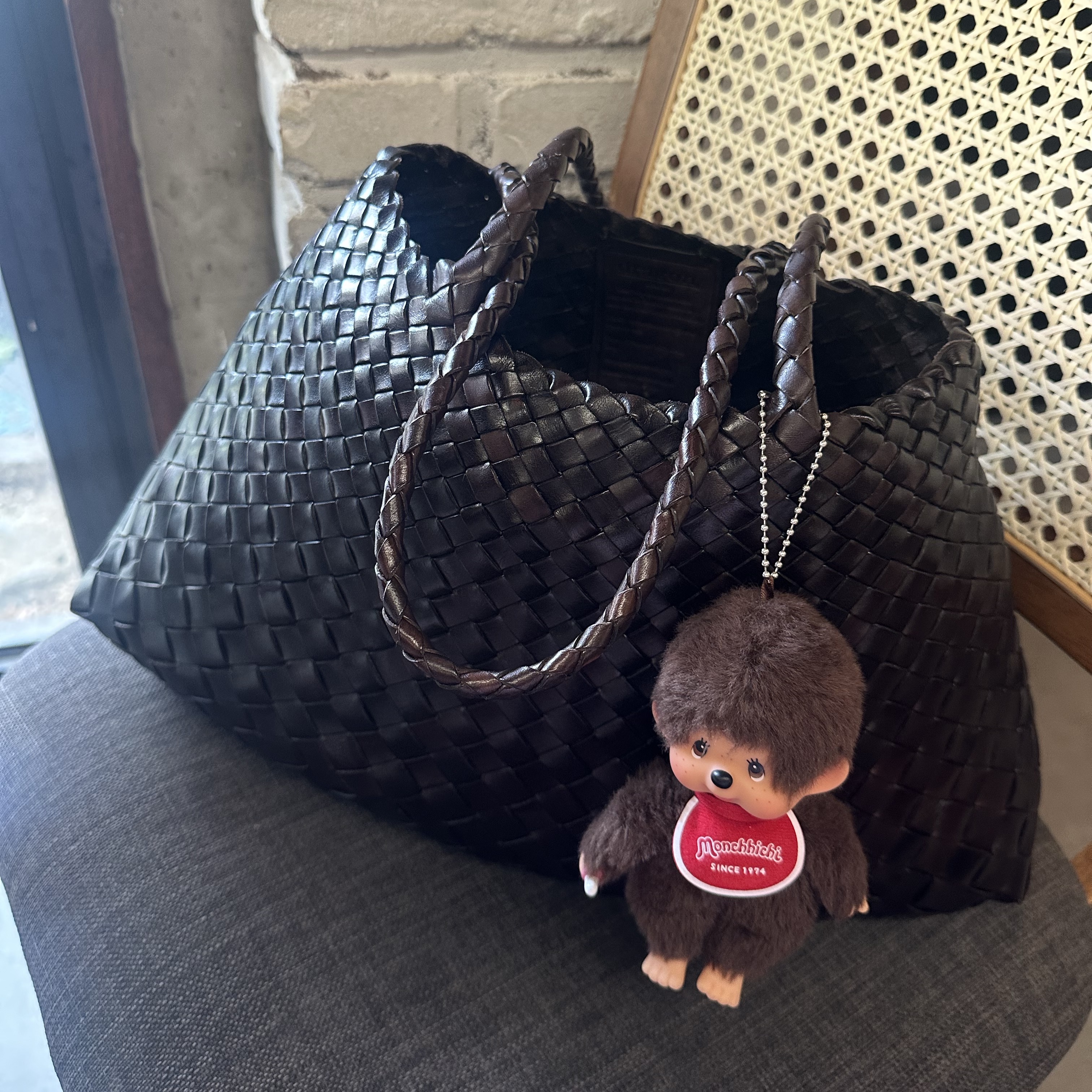 Dragon Diffusion Santa Croce Big Dark Brown 착용 스타일 - 2