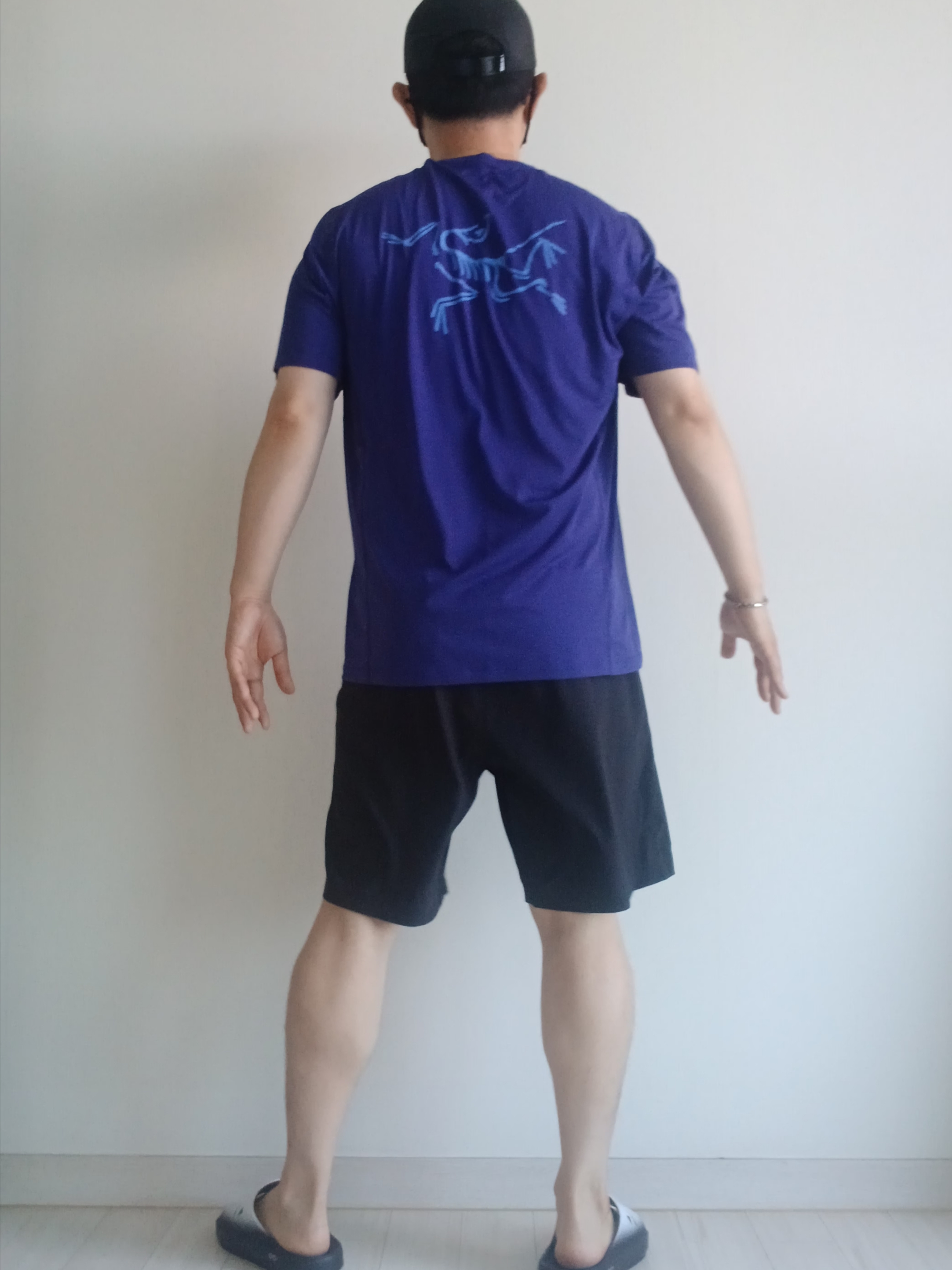 Nike ACG Trail Cap Black, Arc'teryx Incendo Shorts 9 Inch Black 착용 스타일 - 10