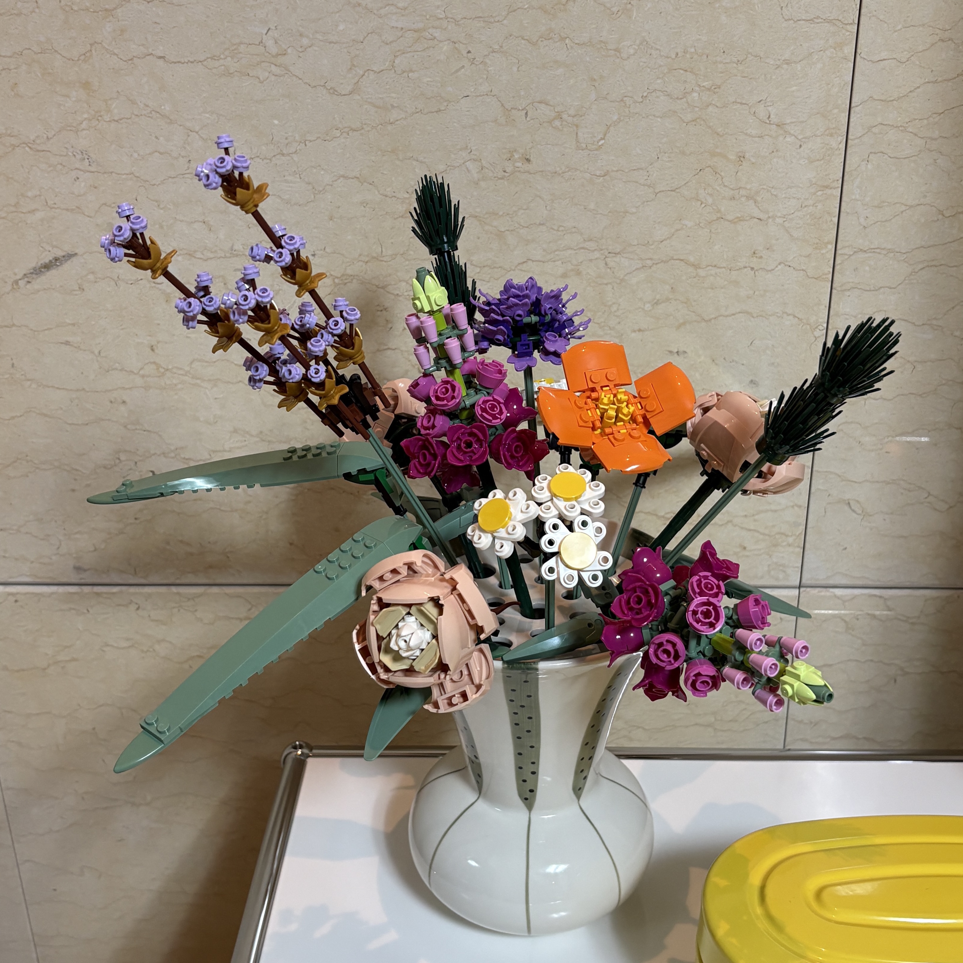 Lego Flower Bouquet 착용 스타일