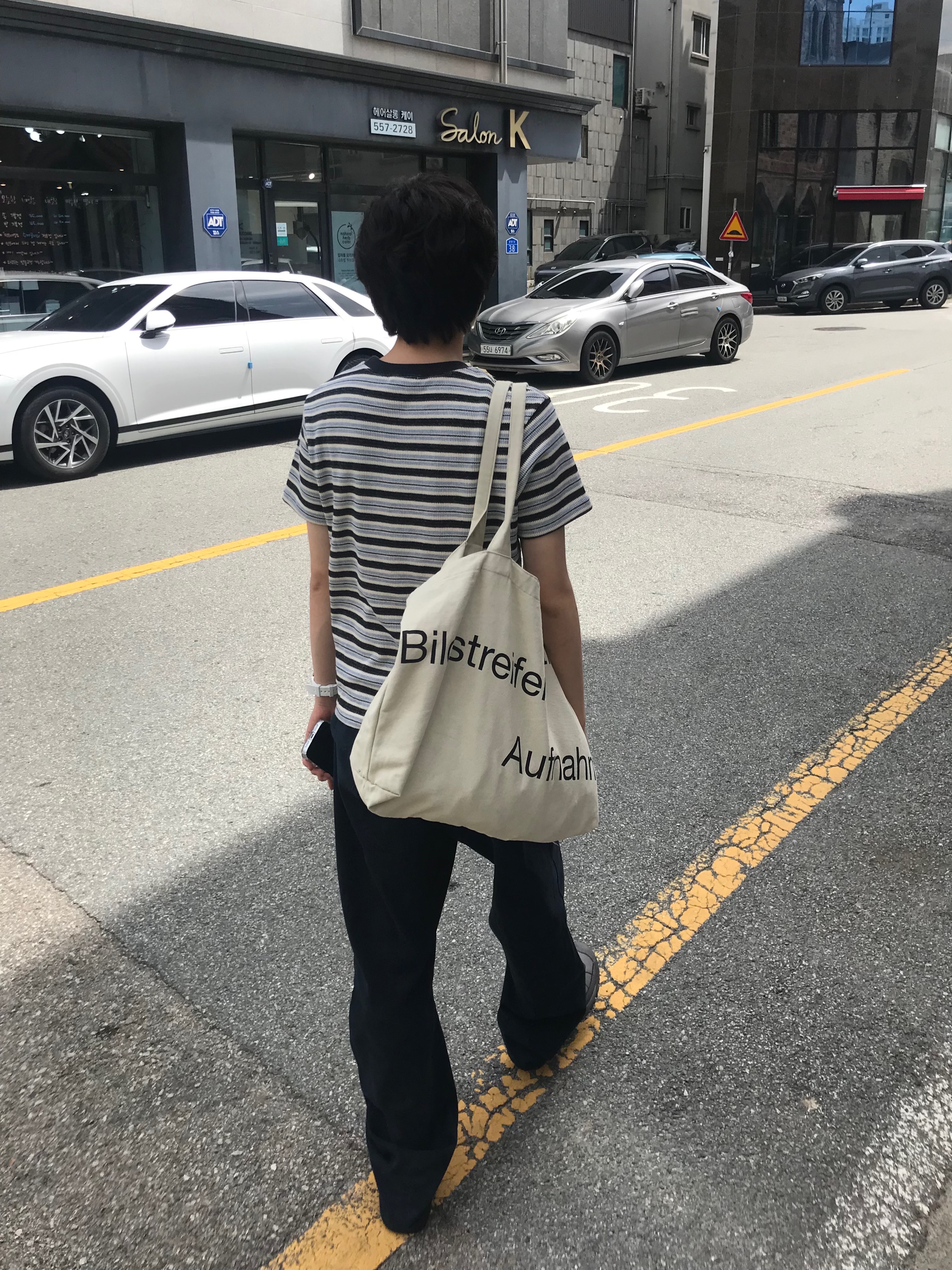 킨 타기 EXP 워터프루프 하이킹 슈즈 스틸 그레이 착용 스타일 - 2