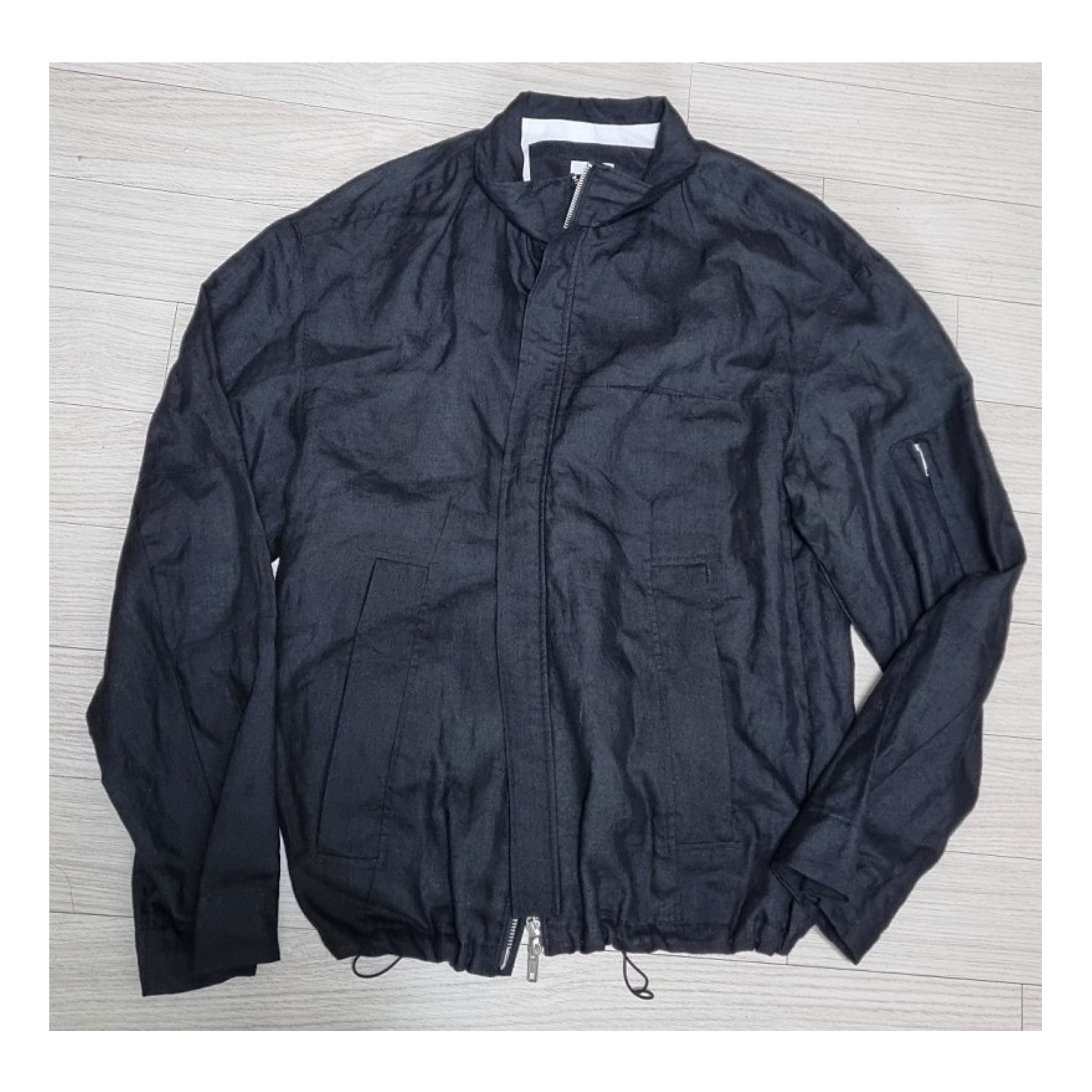 On Running x Post Archive Faction (Paf) Cloudventure Peak All Black, Polyteru Belted Cargo Pants 1.2v Black 착용 스타일 - 2