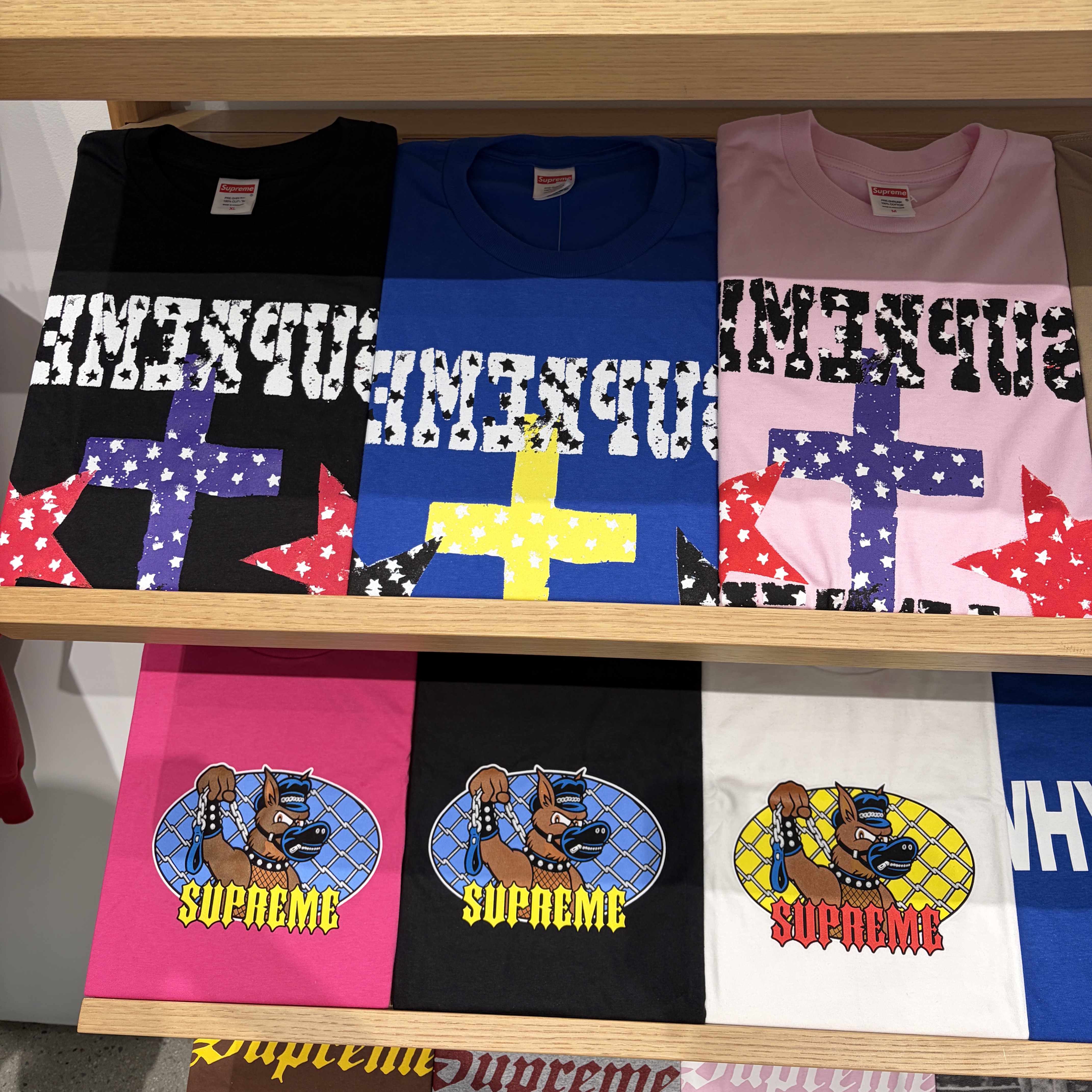Supreme FML T-Shirt Black - 26SS, Supreme FML T-Shirt Royal - 26SS 착용 스타일