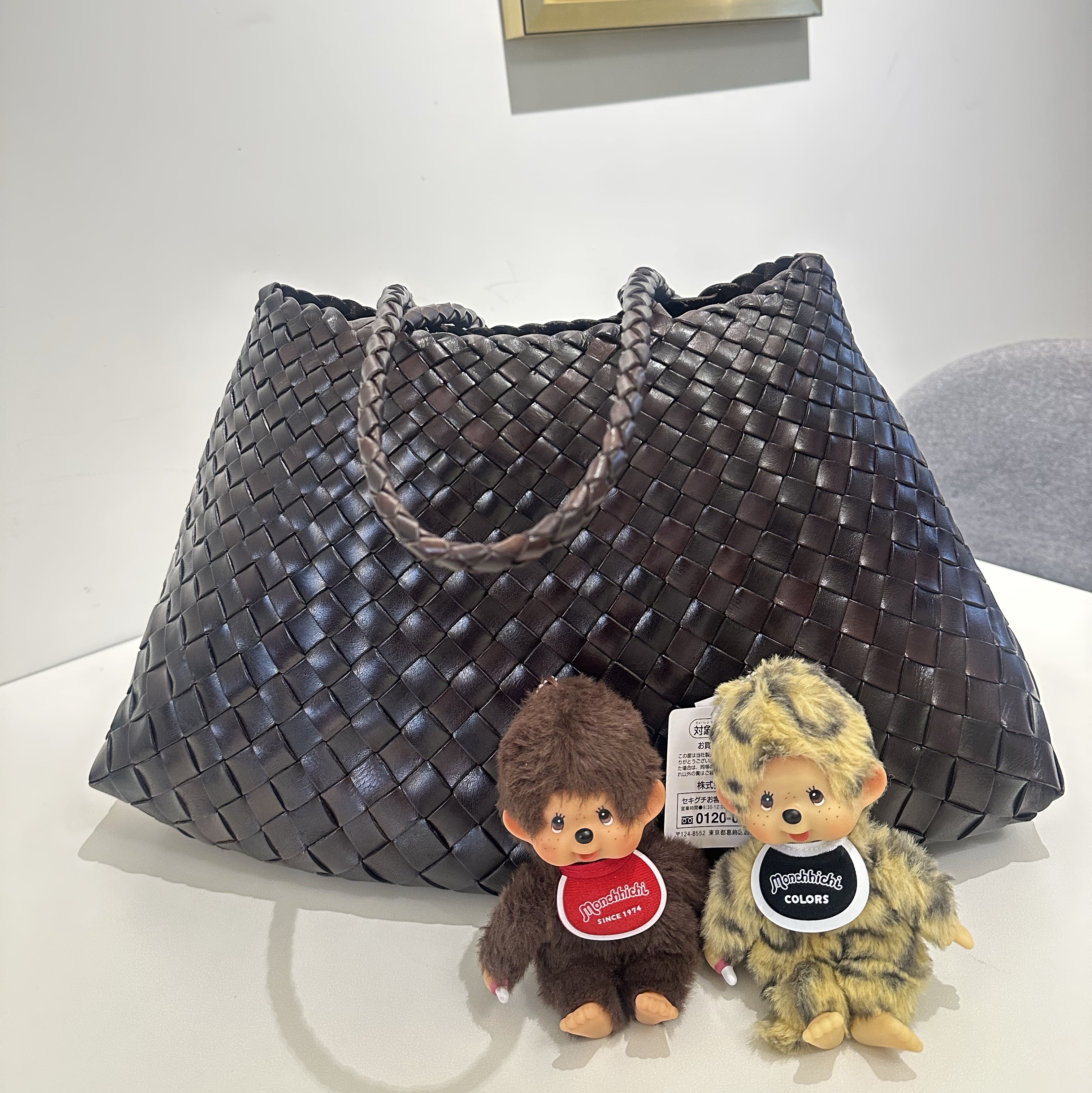 Dragon Diffusion Santa Croce Big Dark Brown 착용 스타일 - 1
