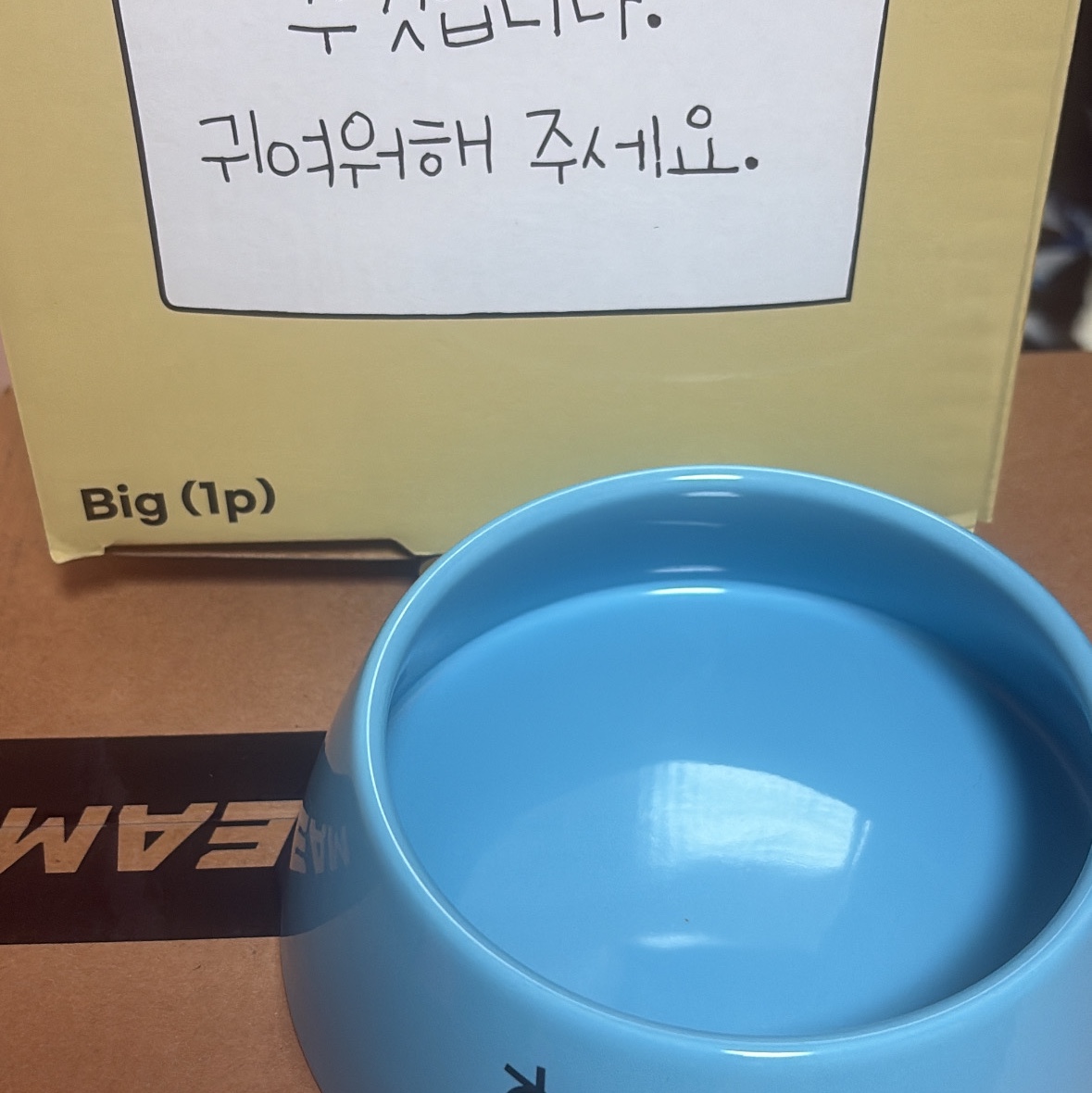 DANCOMMA x Crayon Shin-chan Shiro Big Food Bowl 착용 스타일