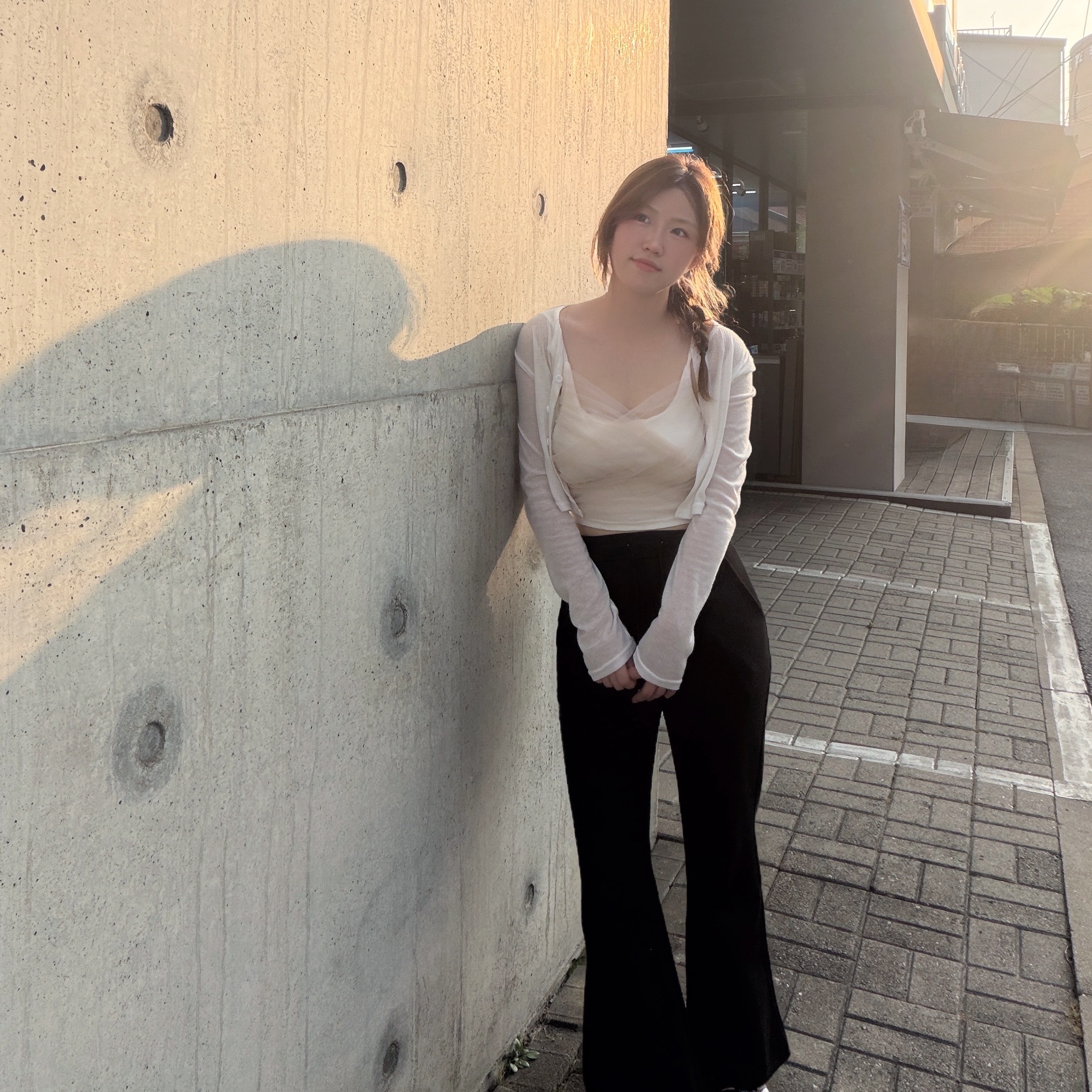 (W) Meduse Sun Noir 착용 스타일 - 5
