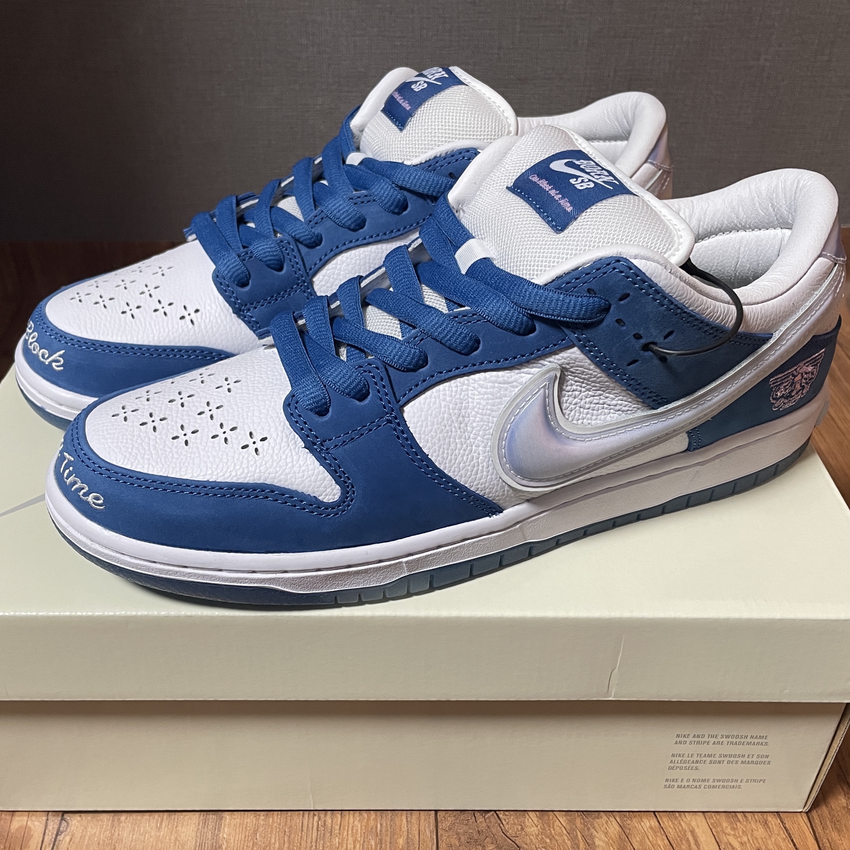 Nike x Born X Raised SB Dunk Low Pro QS One Block at a Time 착용 스타일