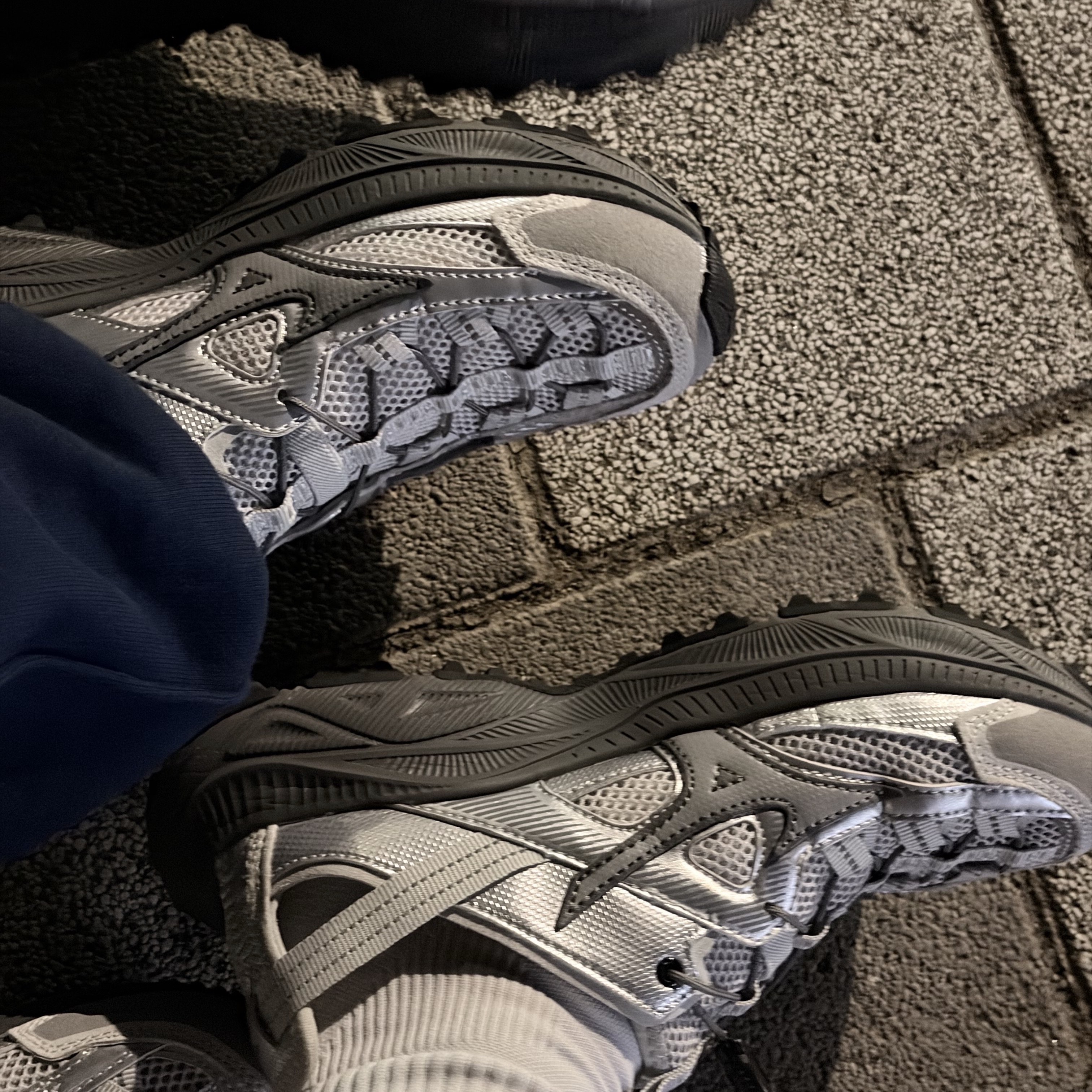 Mizuno Apex Trail Silver 착용 스타일 - 2