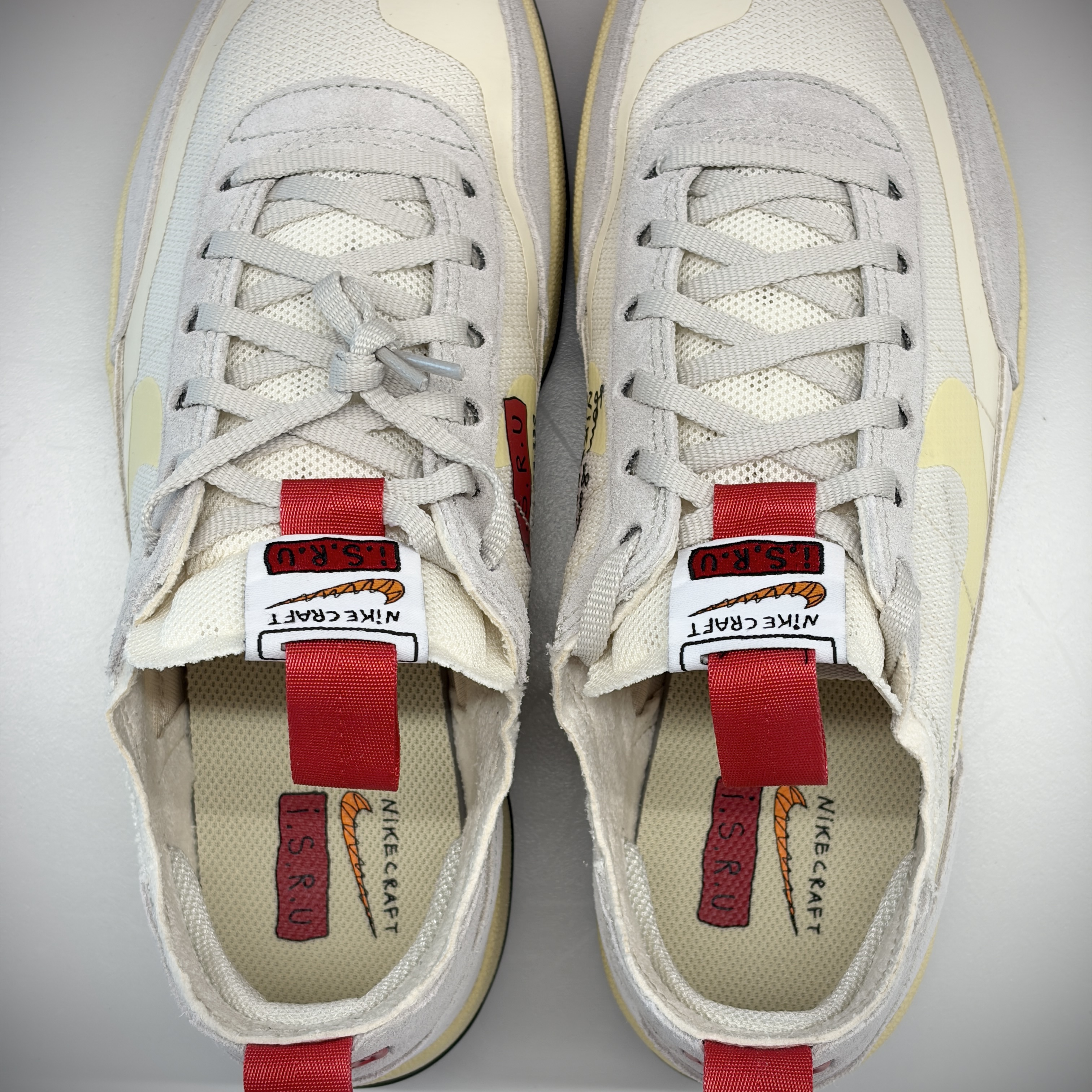 Nike x Tom Sachs General Purpose Shoe Grey Yellow 착용 스타일 - 2