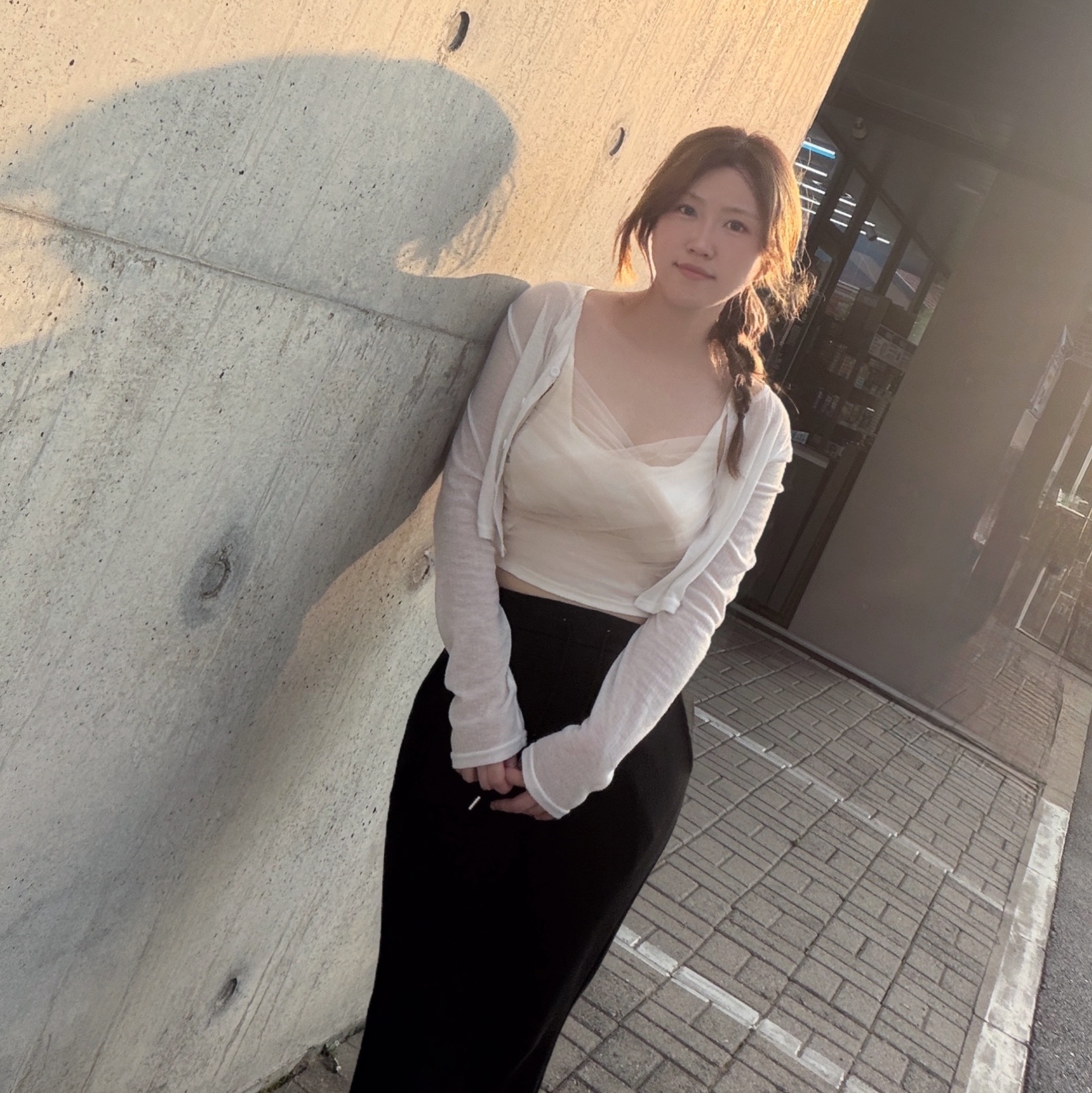 (W) Meduse Sun Noir 착용 스타일 - 4
