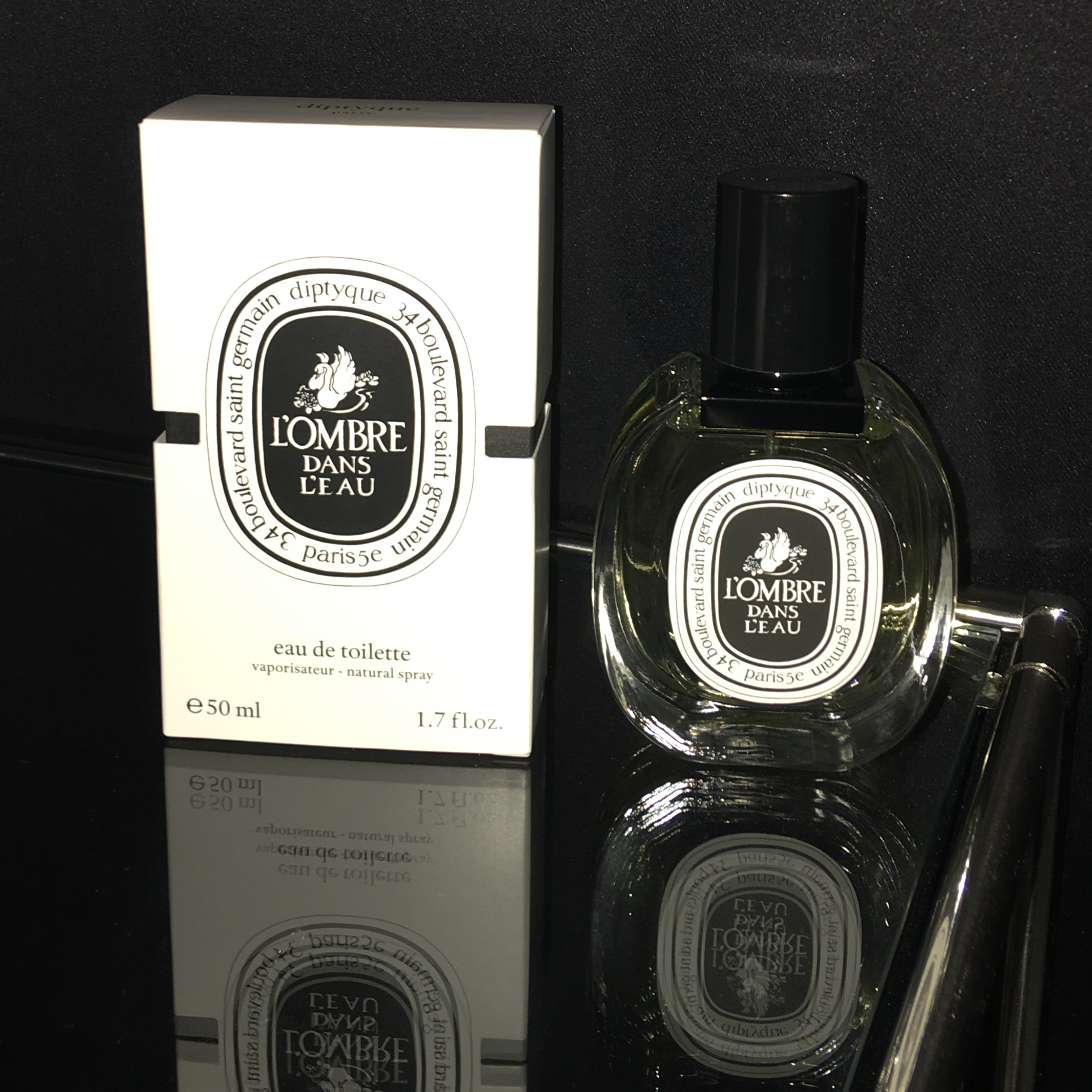 Diptyque L'ombre Dans L'eau Eau De Toilette 50ml 착용 스타일