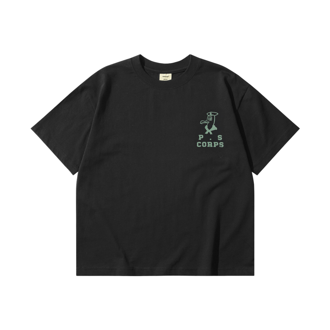 SMST4773_black_29 PERSTEP Field Walkman Short Sleeve Black SMST4773