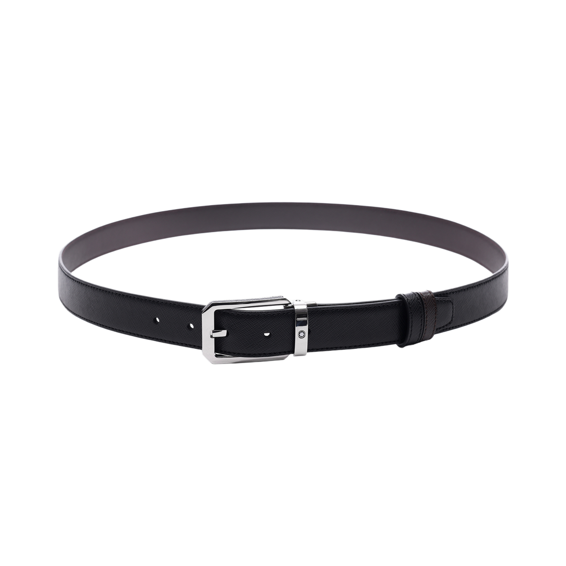 128759 25F [25% 쿠폰] Montblanc 30mm Reversible Leather Belt Black Brown