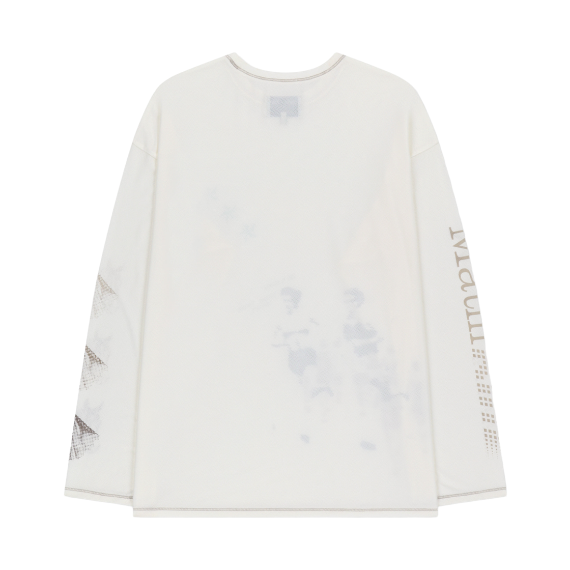 마뗑킴 마뗑 페이스 그래피티 커버드 탑 아이보리(Matin Kim Matin Pace Graffiti Covered Top in Ivory) - 2