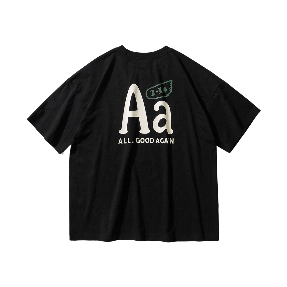 JUST4544_Black_291 PERSTEP Good Again T-shirt Black JUST4544