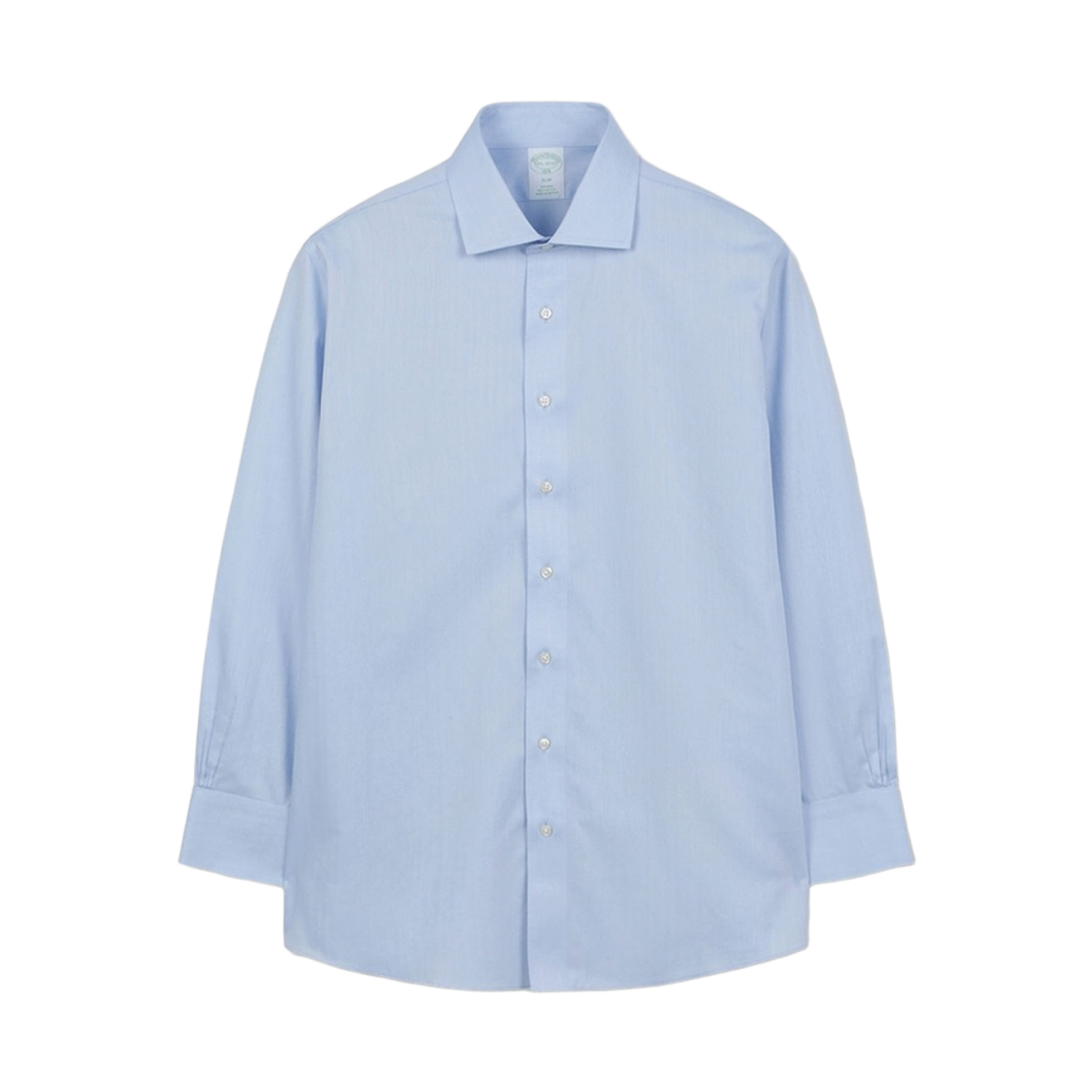브룩스브라더스 논아이론 잉글리시 스프레드 헤링본 드레스셔츠 블루(BrooksBrothers Non-Iron English Spread Herringbone Dress Shirt Blue)