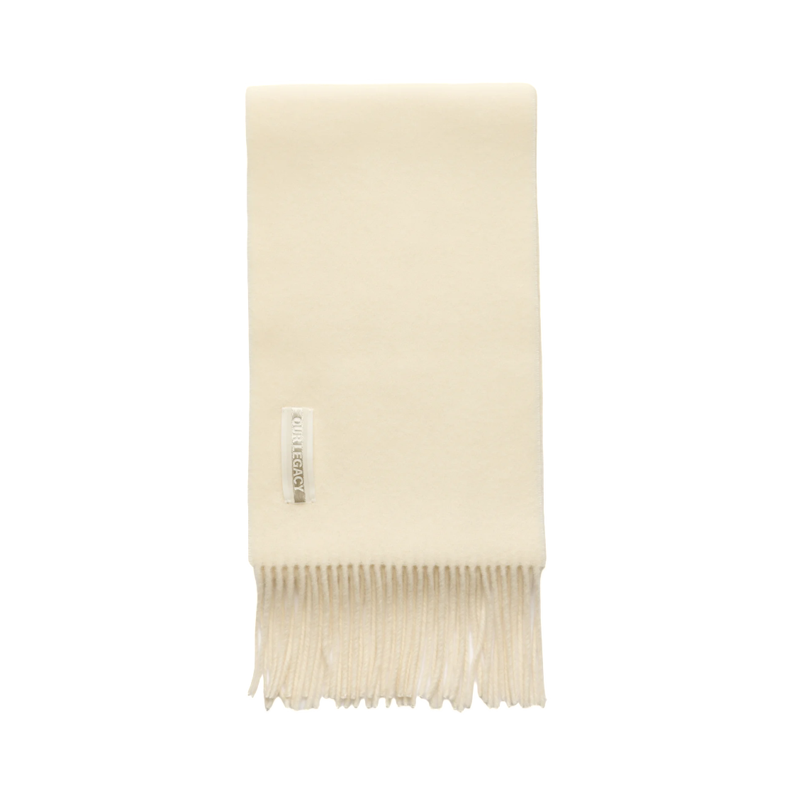A4268ER Our Legacy Estate Scarf Raw Double Wool