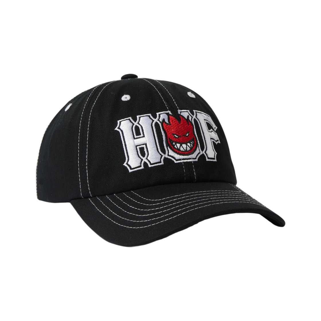 허프 x 스핏파이어 유니온 스냅백 햇 블랙(HUF x Spitfire Union Snapback Hat Black)