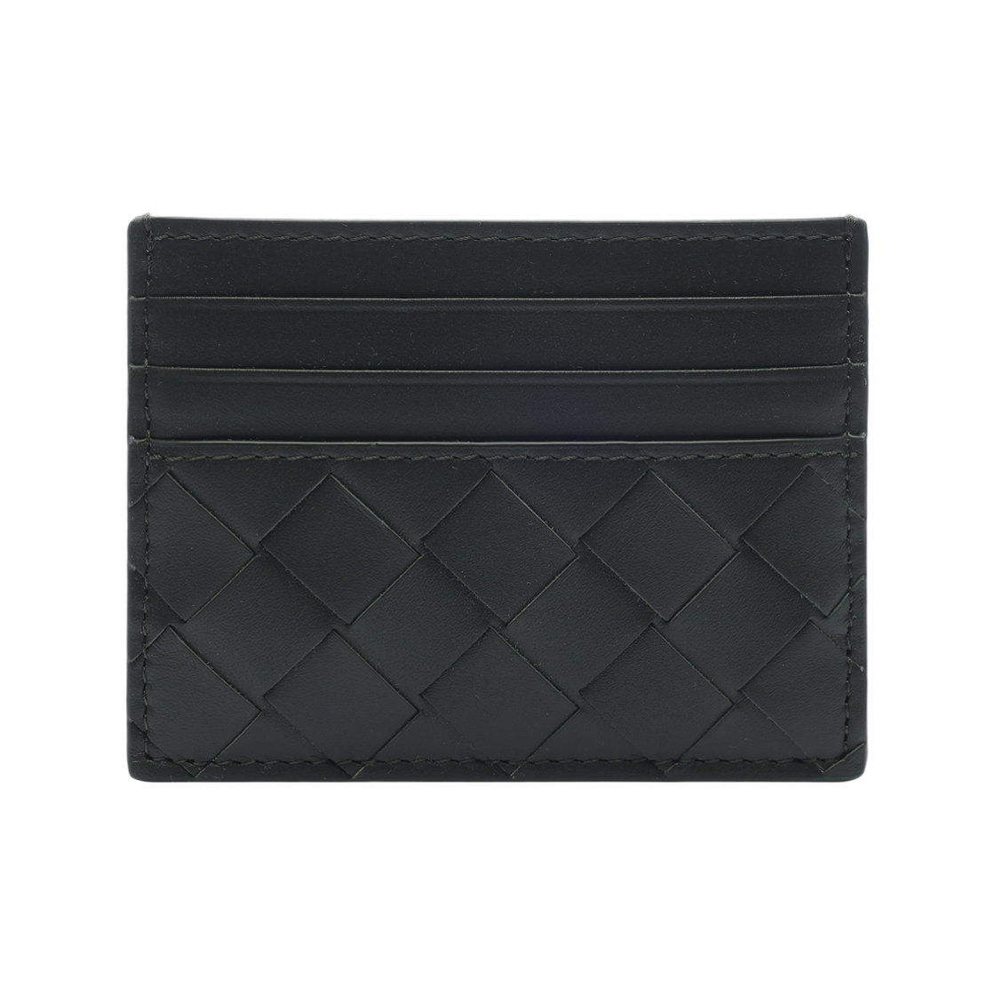 743209 VCPQ3 3009 25F [25% 쿠폰] Bottega Veneta Intrecciato Credit Card Case Dark Green