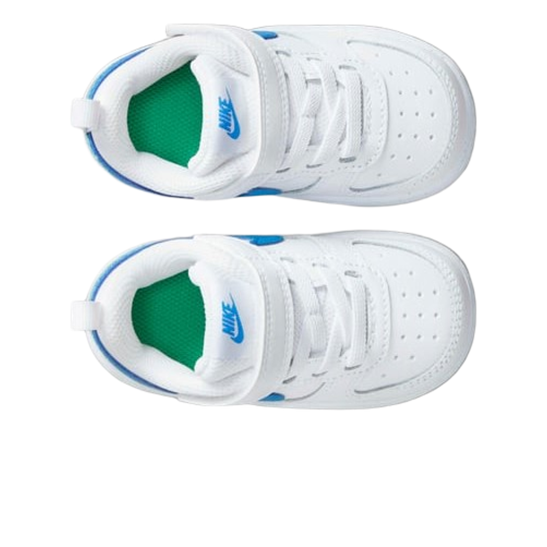 (TD) 나이키 코트 버로우 로우 2 화이트 퓨어 플래티넘((TD) Nike Court Borough Low 2 White Pure Platinum) - 2