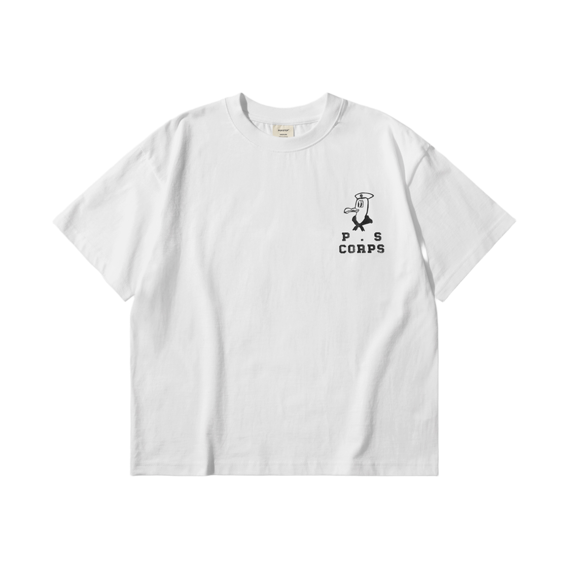 SMST4773_white_29 PERSTEP Field Walkman Short Sleeve White SMST4773