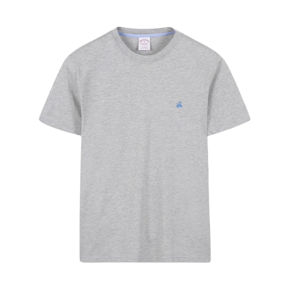 브룩스브라더스 수피마 골든플리스 로고 티셔츠 그레이(BrooksBrothers Supima Golden Fleece Logo T-Shirt Grey)