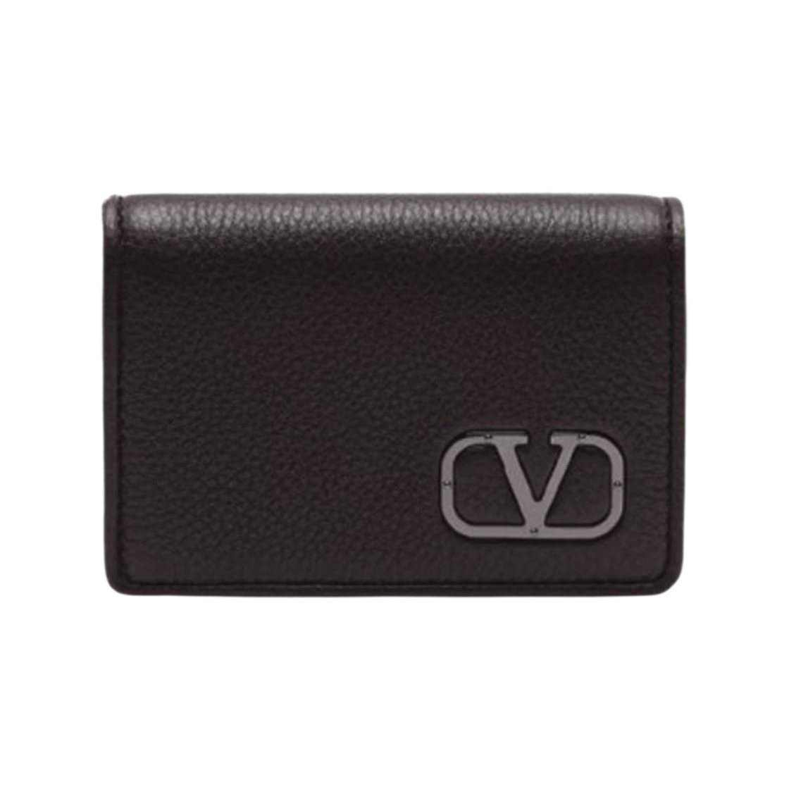 3Y2P0U53 YGP KG8 23F [25% 쿠폰] Valentino Vlogo Signature Grainy Calfskin Card Holder Fondant