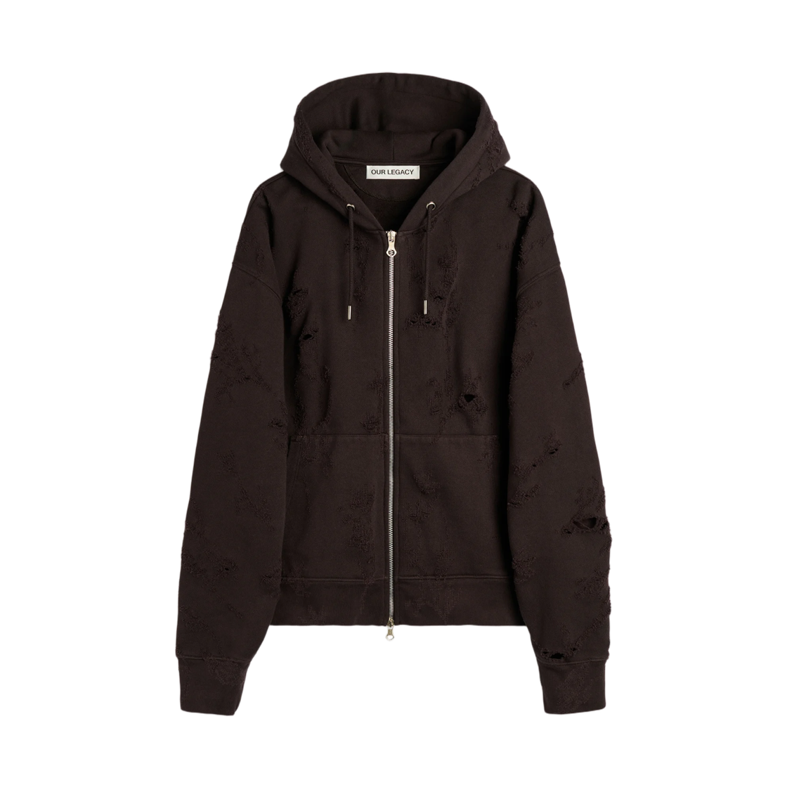 M4266RB Our Legacy Rascal Hood Burnt Bouquet Star Fleece