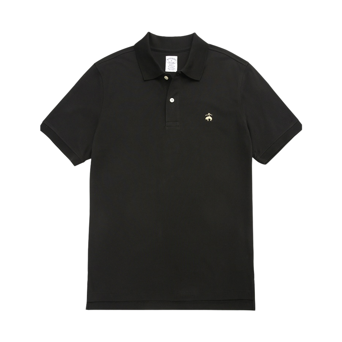 BBNTMM4369-ZBK BrooksBrothers Supima Pique Polo Shirt Black Brown