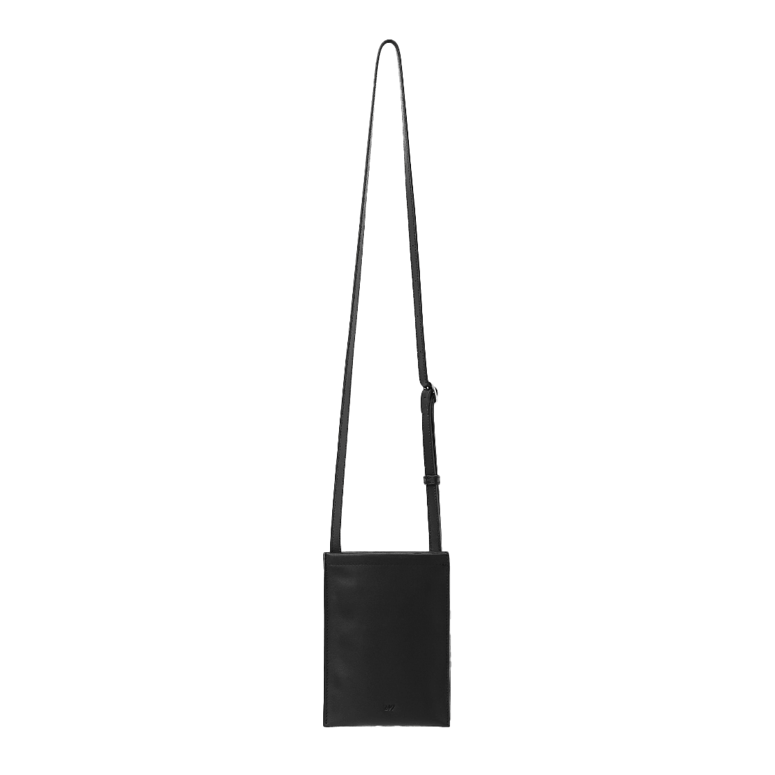 24/7 시리즈 카우 하이드 메신저 스몰 백 BLACK(24/7 series COW HIDE MESSANGER SMALL BAG BLACK (247)) - 2