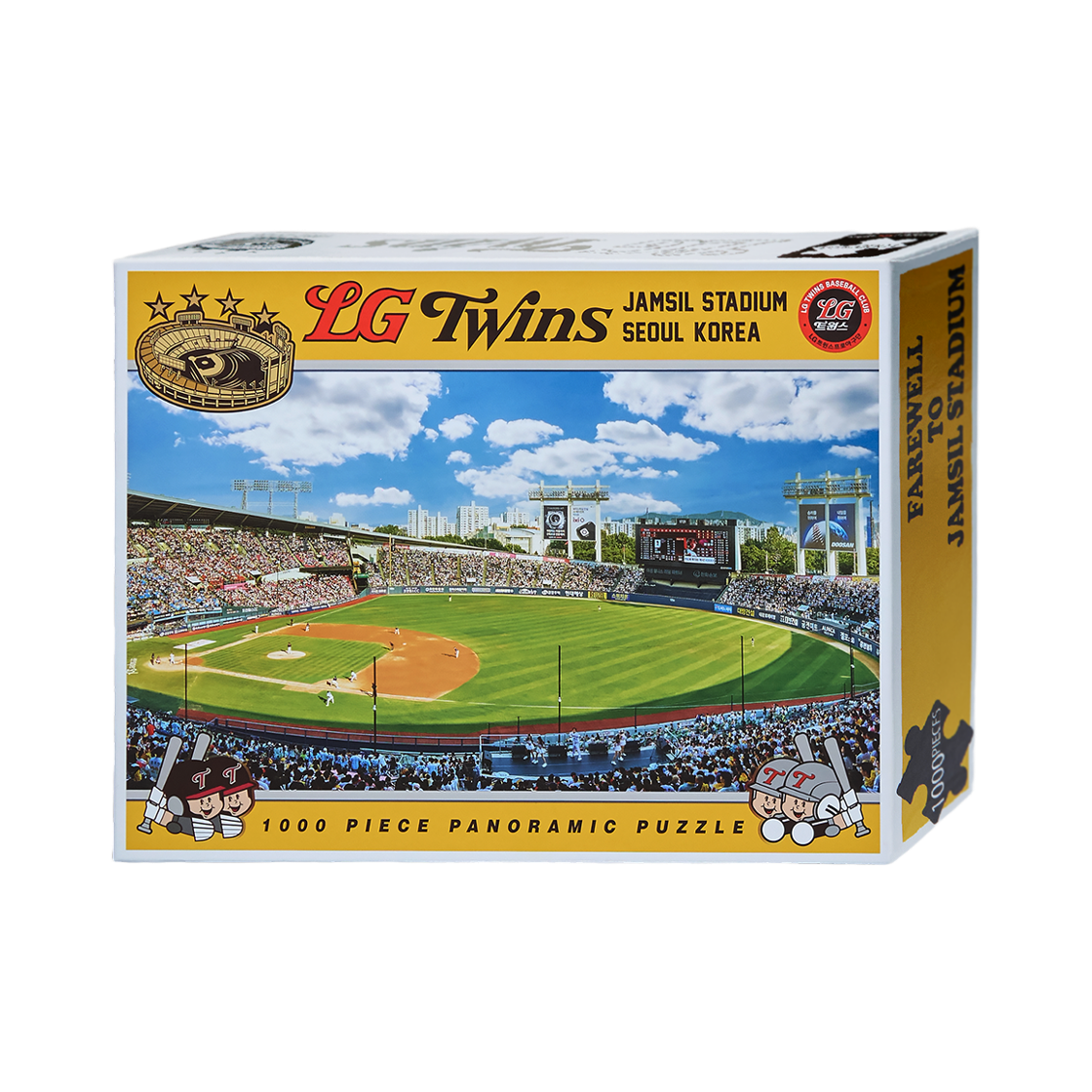 빠더너스 x 엘지트윈스 잠실 스타디움 직소 퍼즐 1000피스(BDNS x LG TWINS Jamsil Stadium Jigsaw Puzzle 1000 pieces)