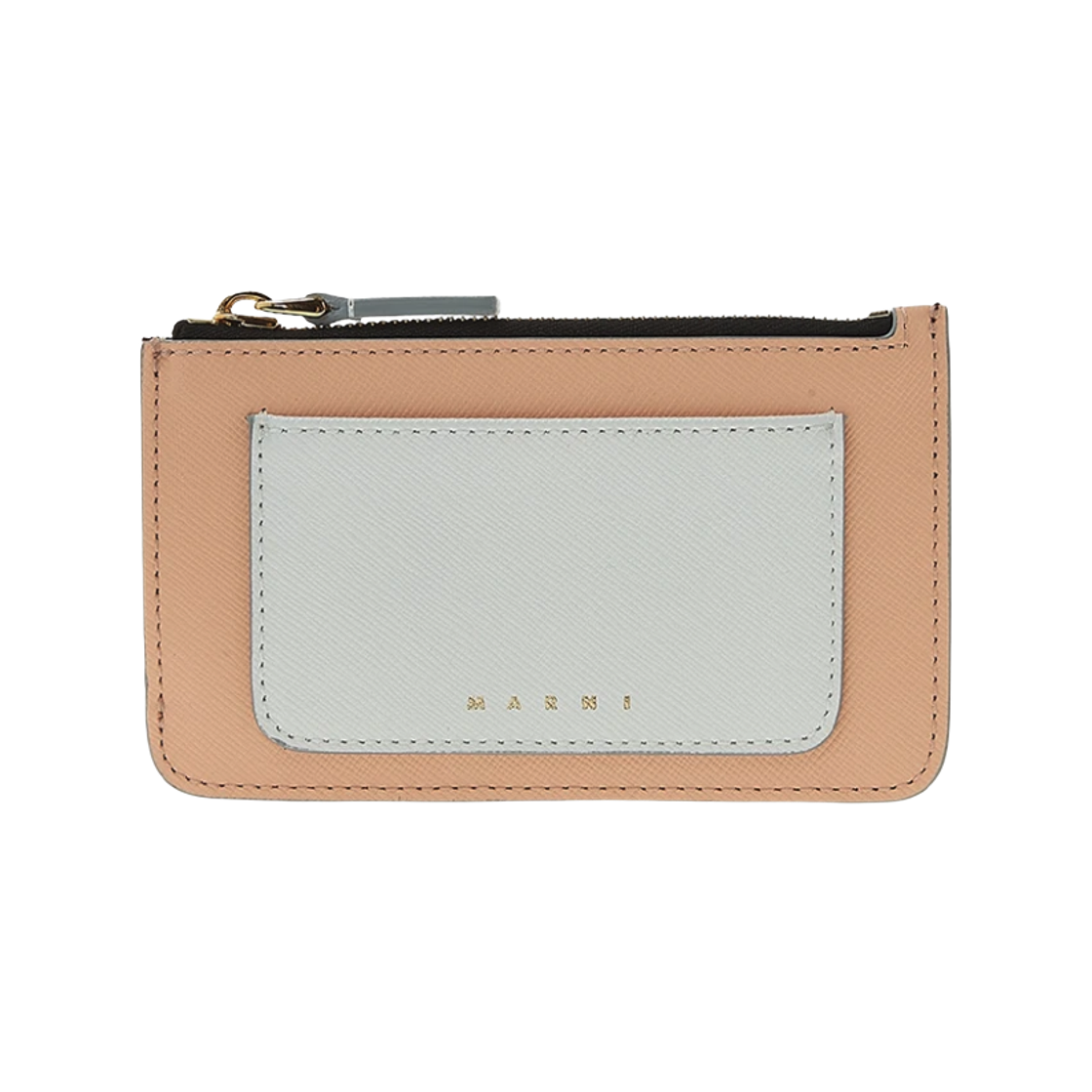 PFMO0025U2_LV520_Z539G_ [25% 쿠폰] Marni Saffiano Leather Card Case Lily White Peach