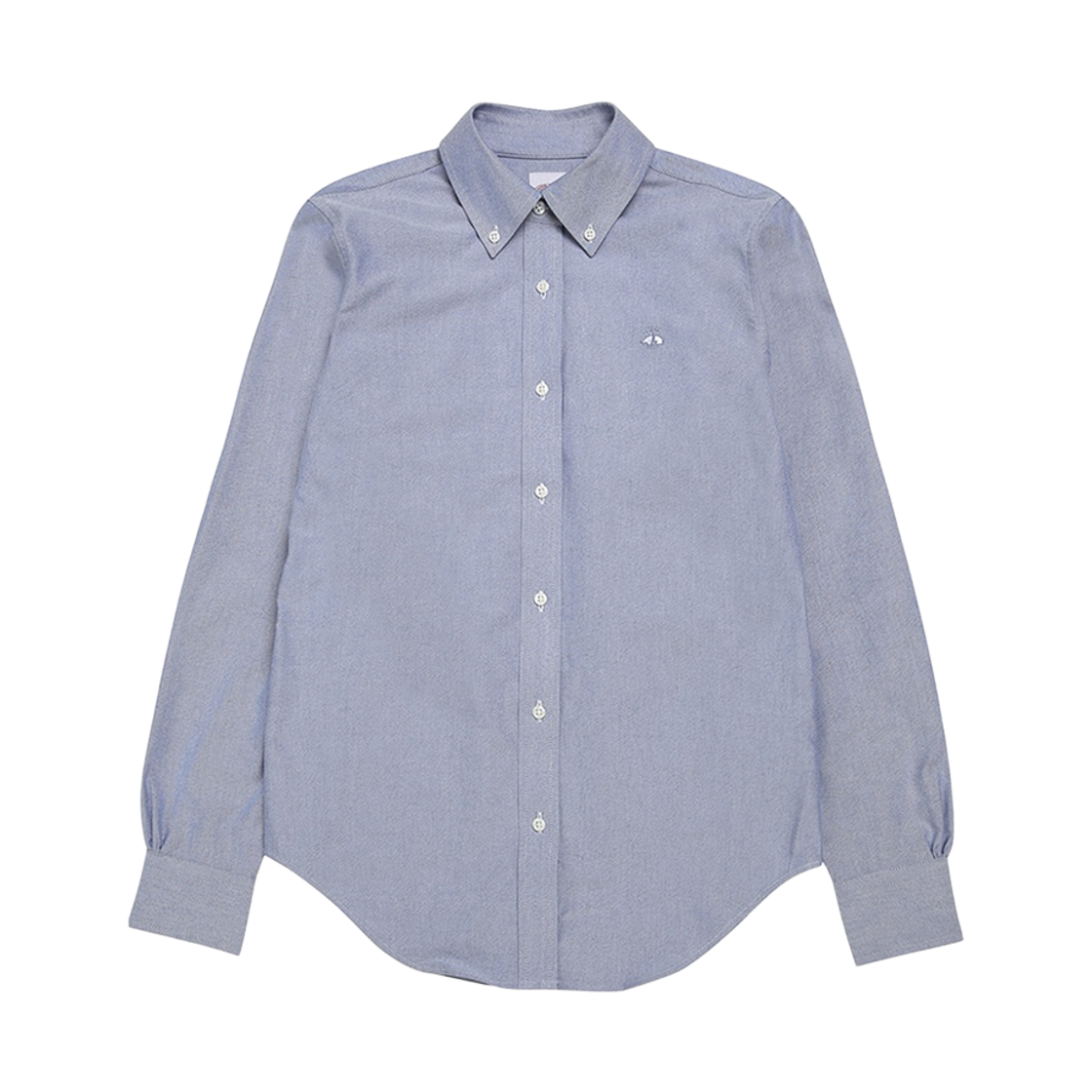 브룩스브라더스 여성 옥스포드 솔리드 셔츠 블루(BrooksBrothers Women's Oxford Solid Shirt Blue) - 1