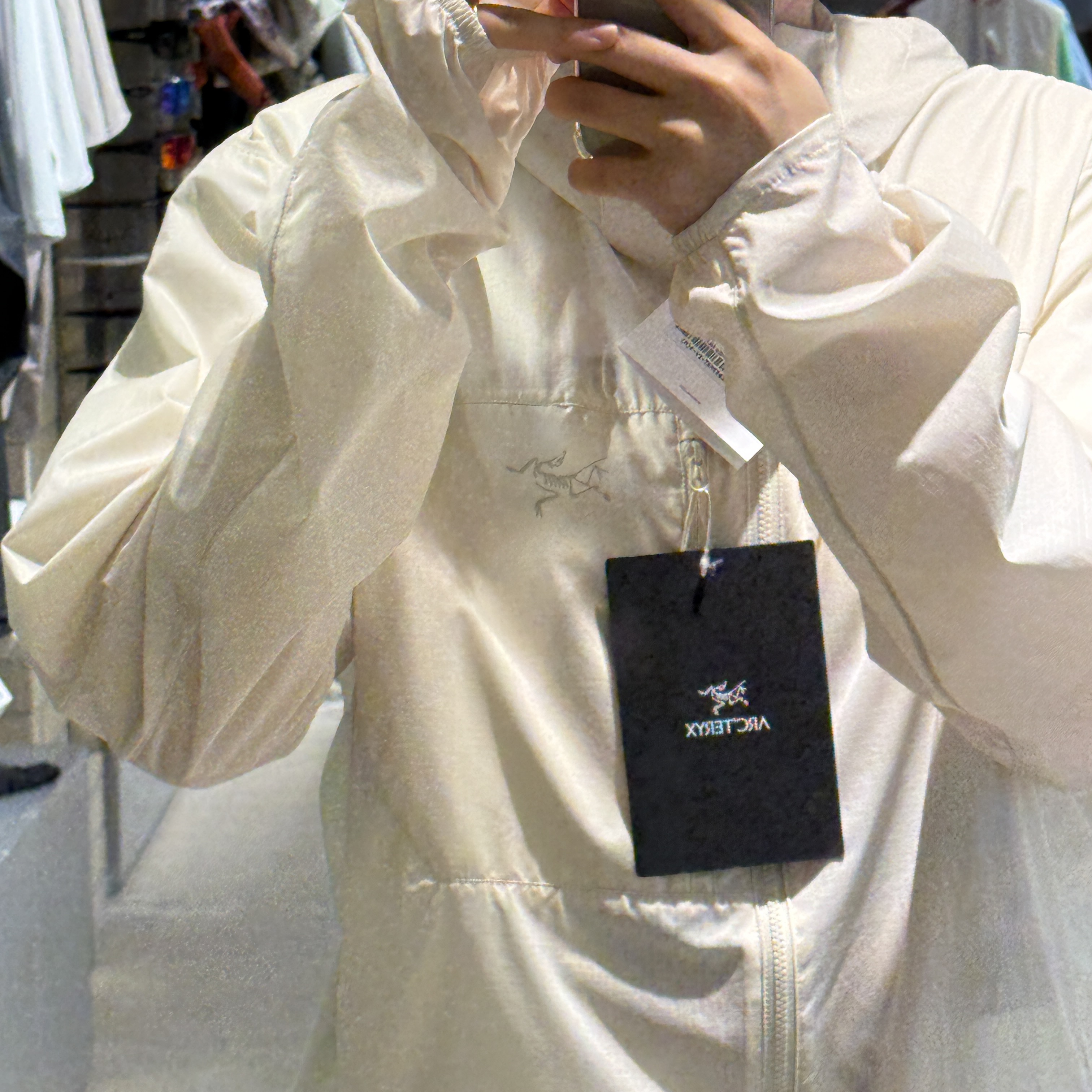 Arc'teryx Squamish Hoody Arctic Silk, (W) Arc'teryx Squamish Hoody Atmos 착용 스타일 - 3