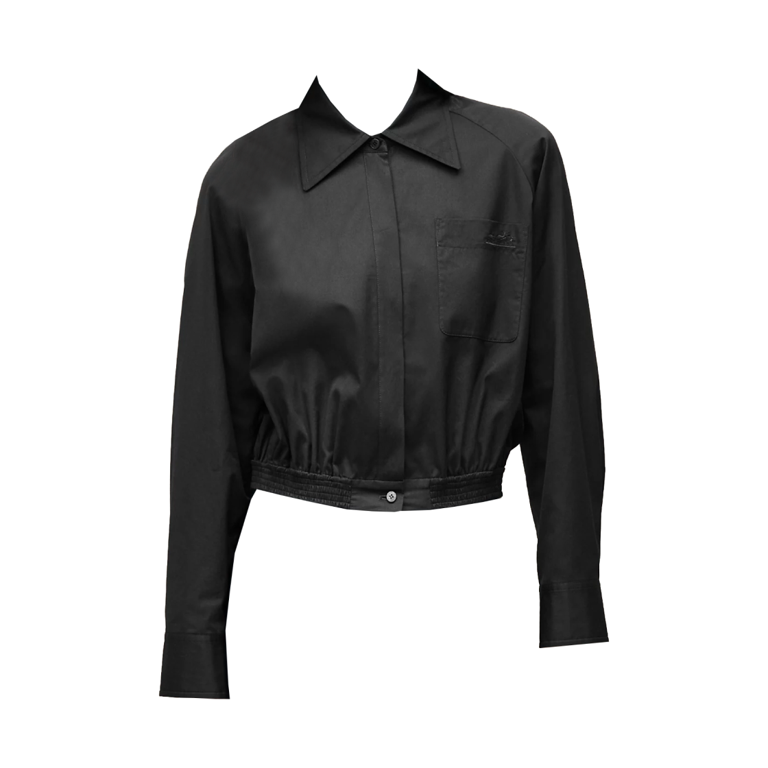 H6H0233DV02 (W) Hermes Shirt Jacket Noir
