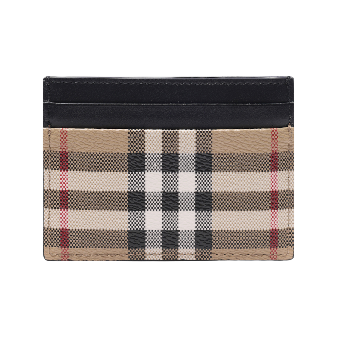 8069822 ARCHIVE BEIGE 2 [25% 쿠폰] Burberry Check and Leather Card Case Archive Beige