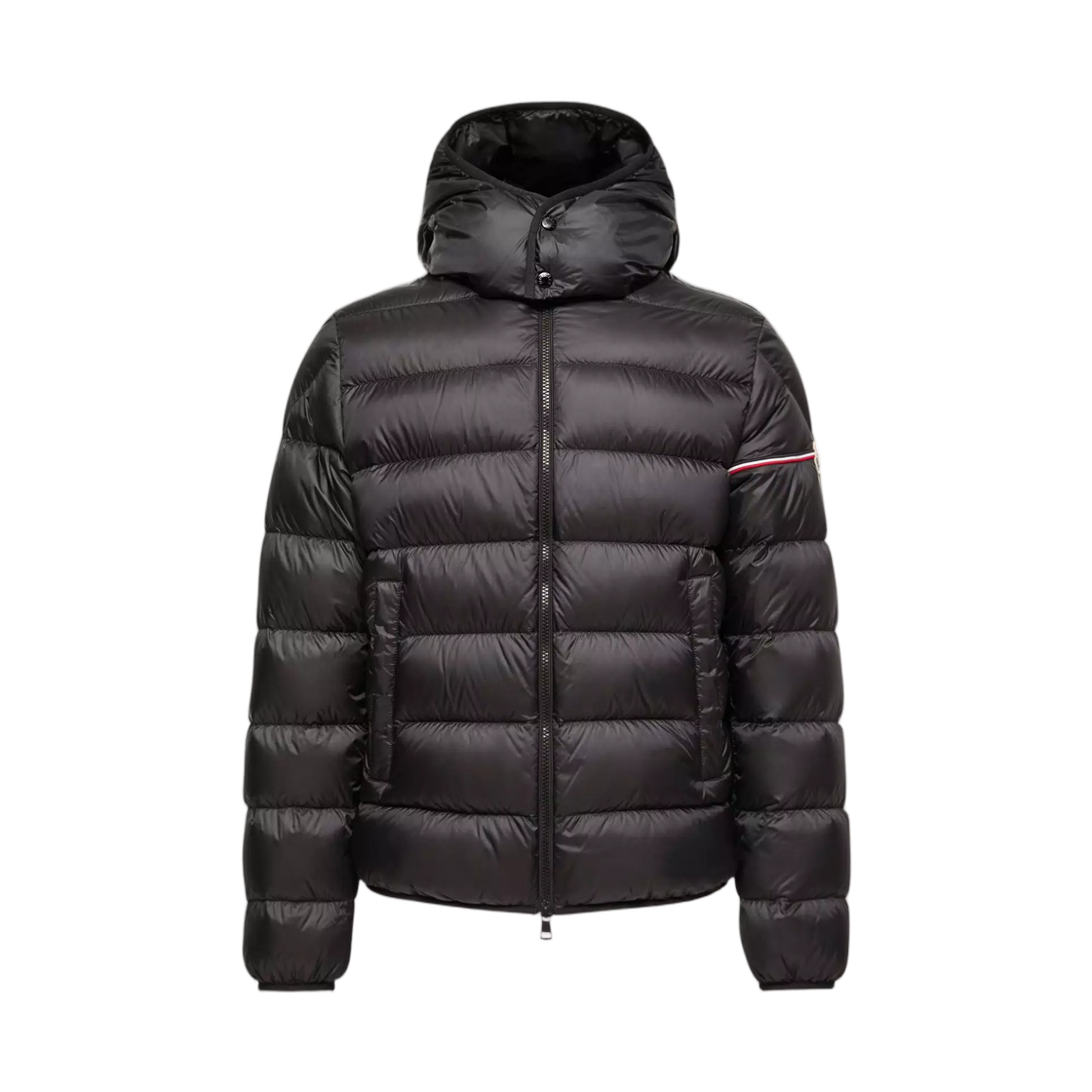 L2-091-1A00141-599Q0-999 Moncler Ravenlock Hooded Short Down Jacket Black - 26FW