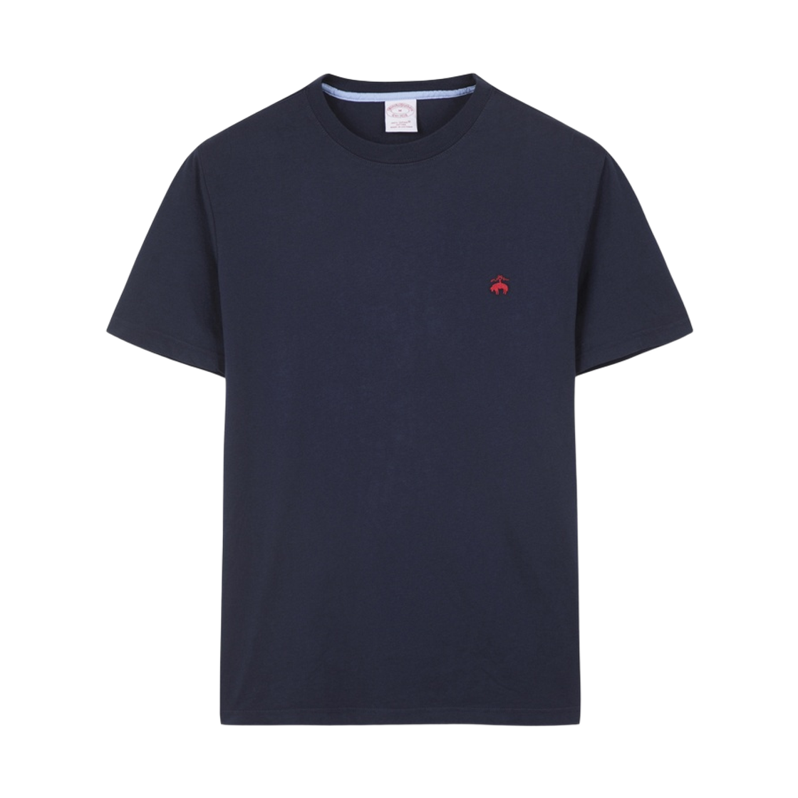 브룩스브라더스 수피마 골든플리스 로고 티셔츠 네이비(BrooksBrothers Supima Golden Fleece Logo T-Shirt Navy) - 1