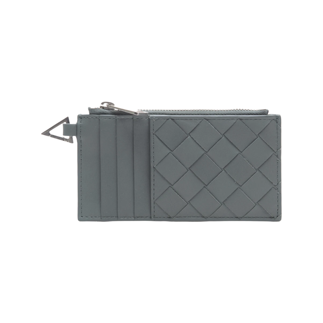 619200_VCPQ3_1607_20F [25% 쿠폰] Bottega Veneta Intrecciato Card Case Slate
