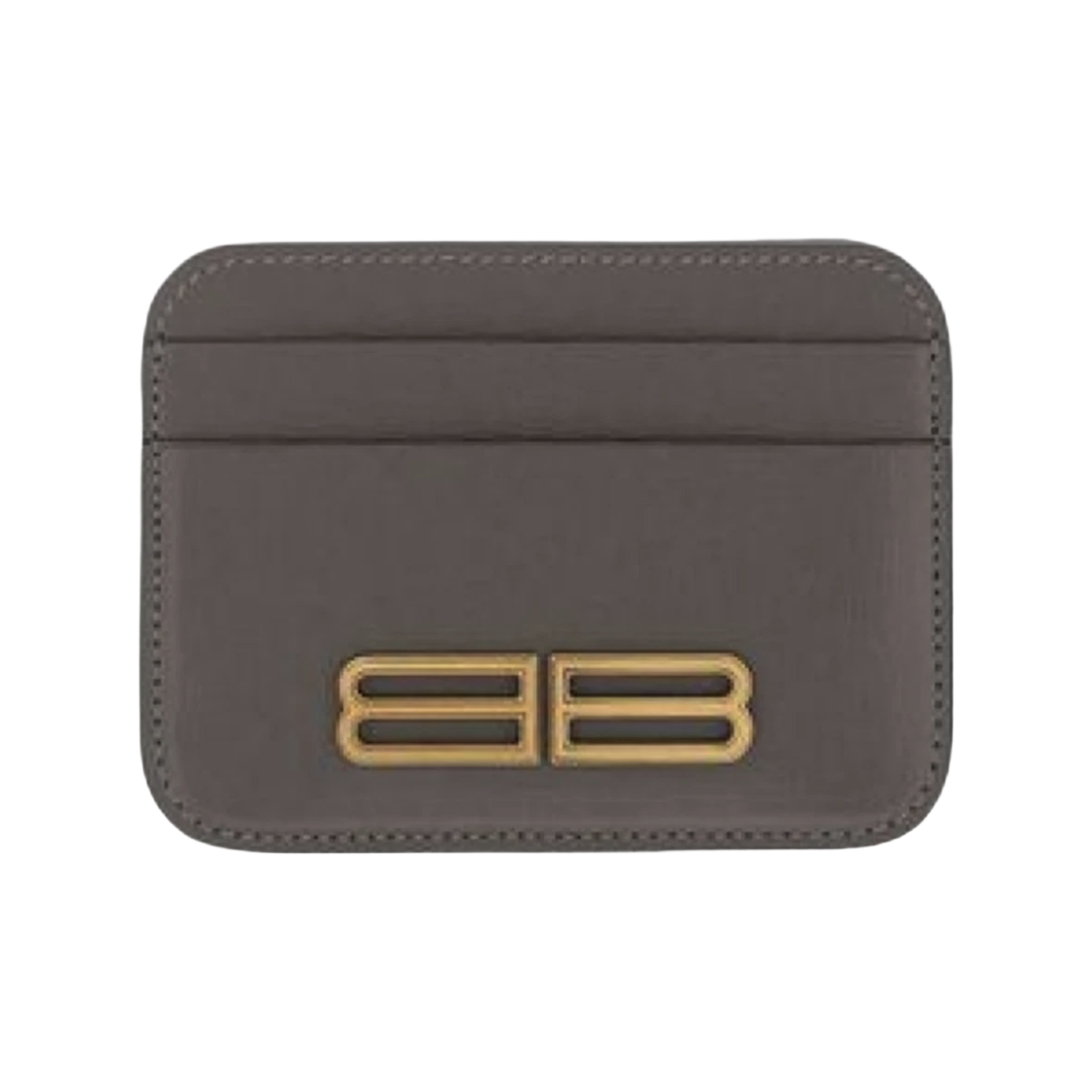674854_2101O_1404_22S [25% 쿠폰] Balenciaga Stripe Embossed Calfskin Gossip Card Holder Dark Grey