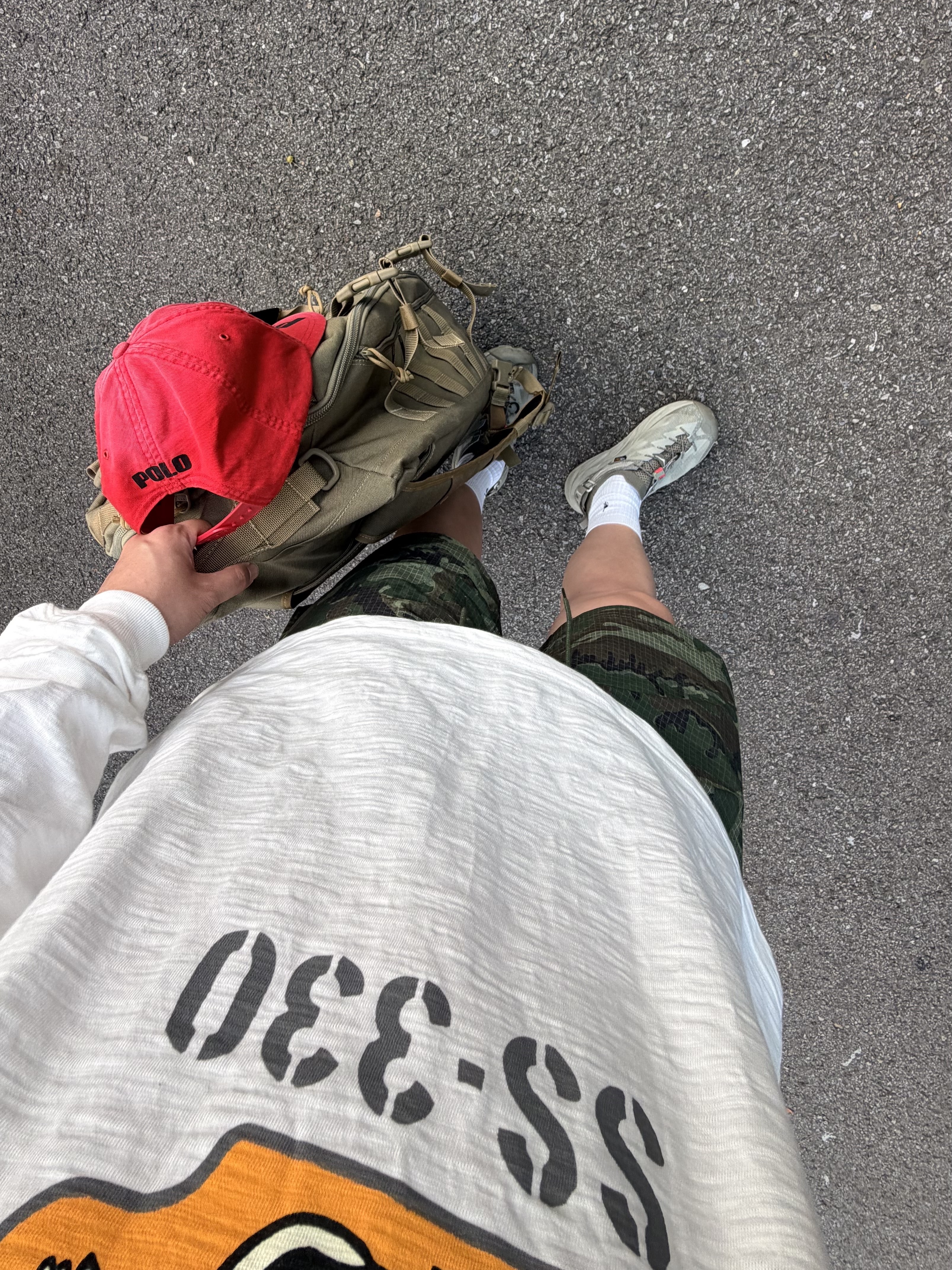 Hoka Hopara 2 Barley Oat Milk, Arc'teryx Rampart Pants Labyrinth 착용 스타일 - 1