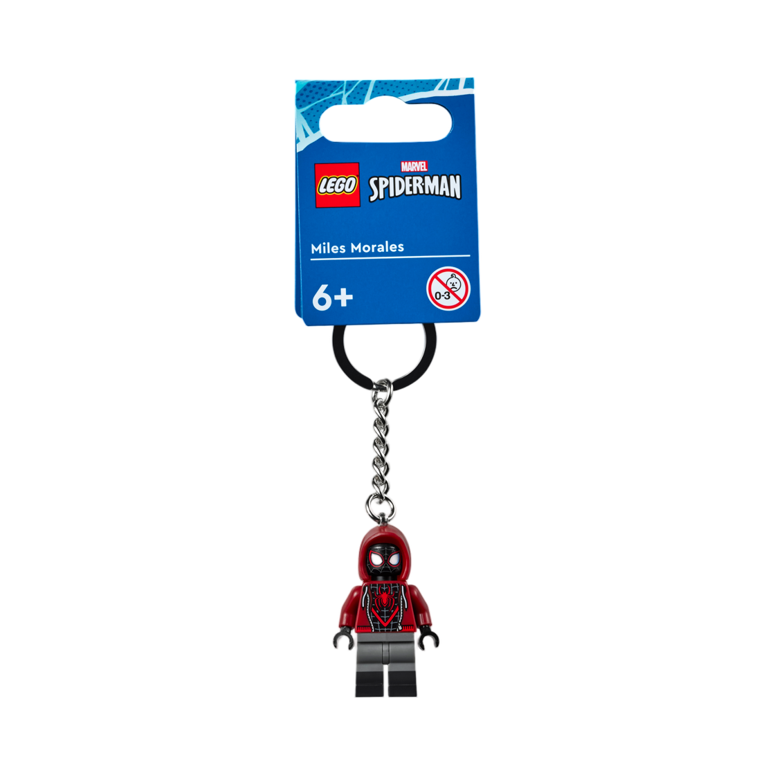 레고 스파이더맨 마일스 모랄레스 열쇠고리(Lego Spider-Man Miles Morales Key Chain) - 2