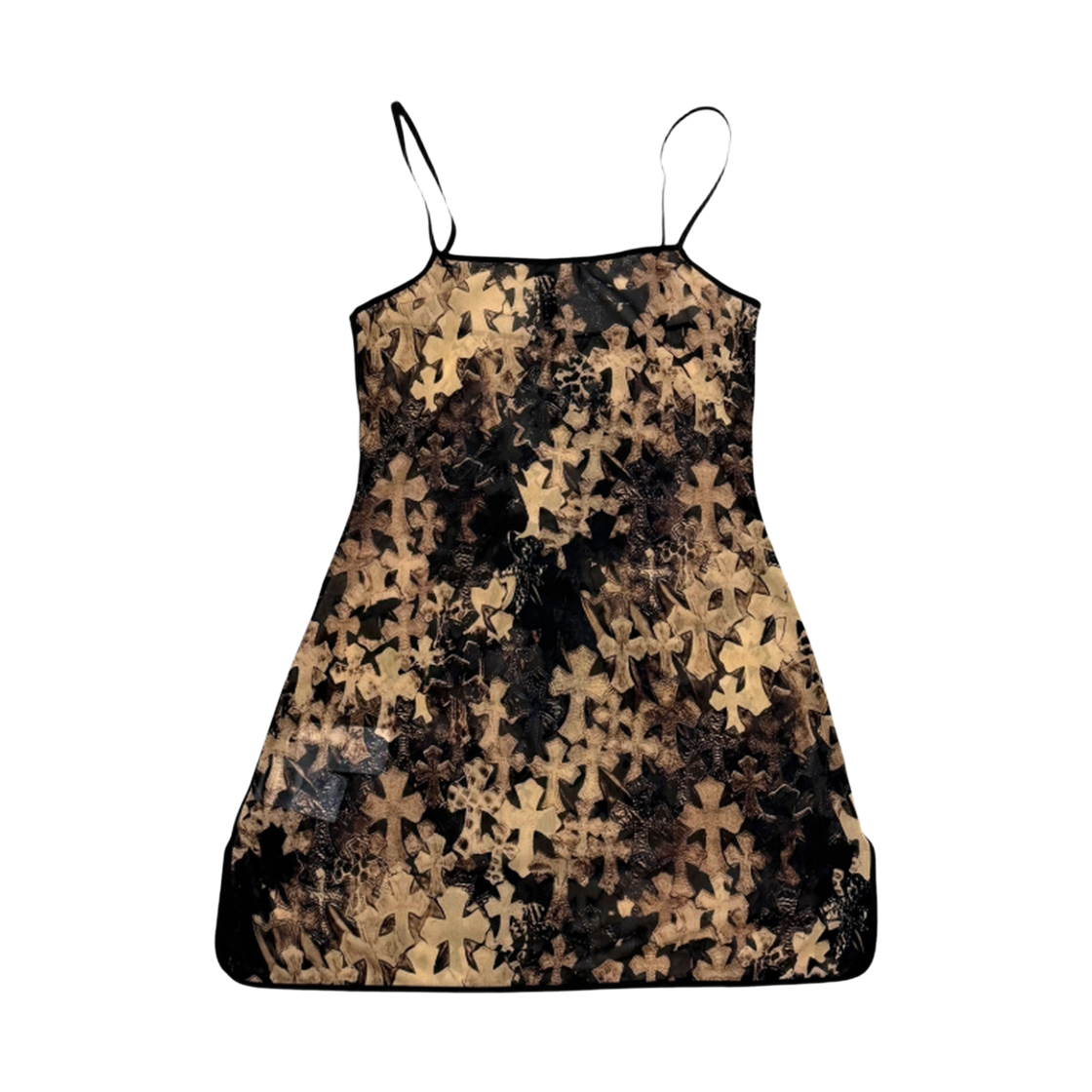 더도산 크롬하츠 세멘터리 원피스 브라운(the dosan_ Chrome Hearts Cementary One-piece Brown) - 1