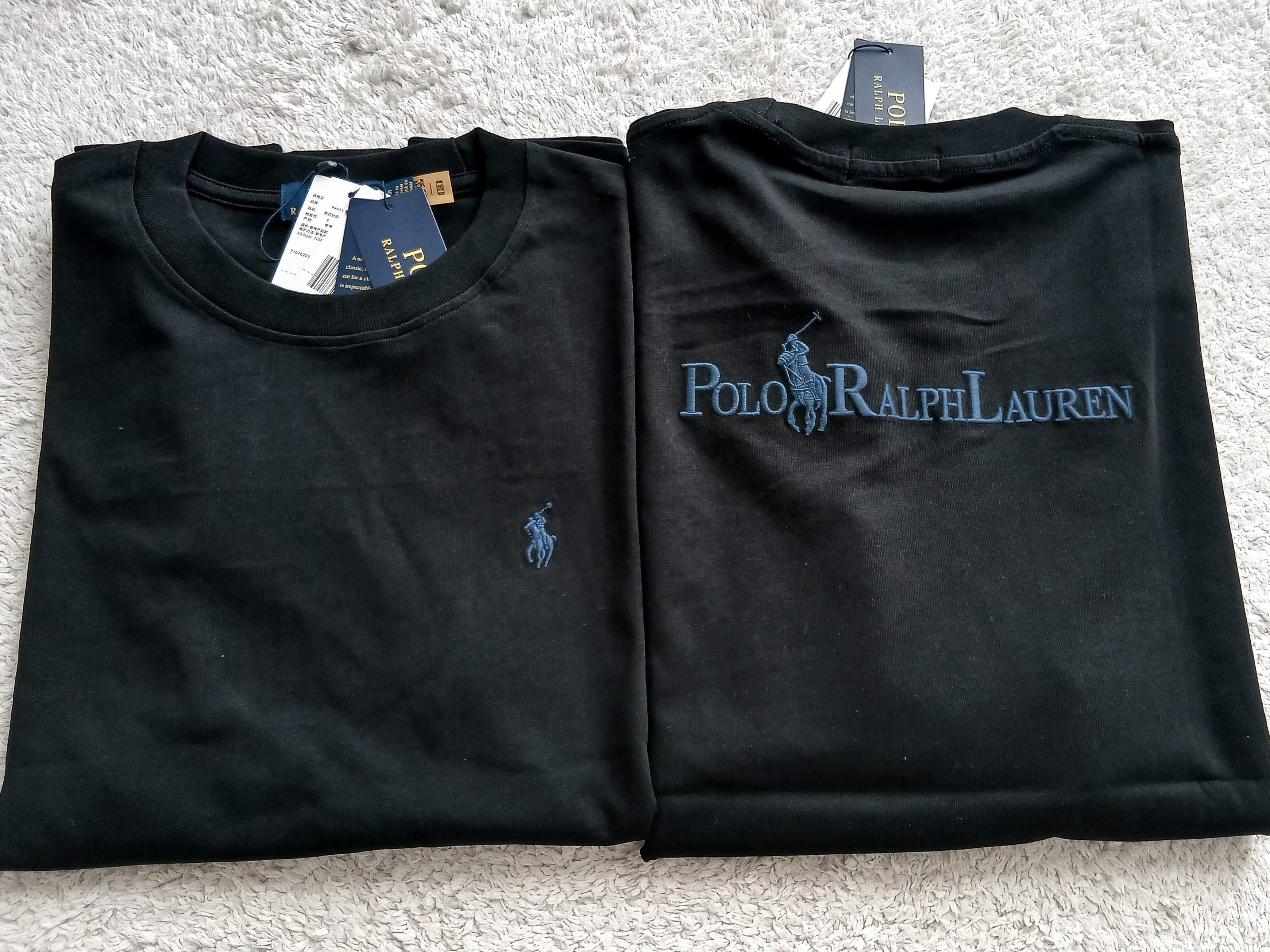 [20% 적립] Polo Ralph Lauren Relaxed Fit Logo Jersey T-Shirt Nevis - 25FW, [10% 적립] Polo Ralph Lauren Relaxed Fit Logo Jersey T-Shirt Deep Grey - 26FW 착용 스타일 - 1