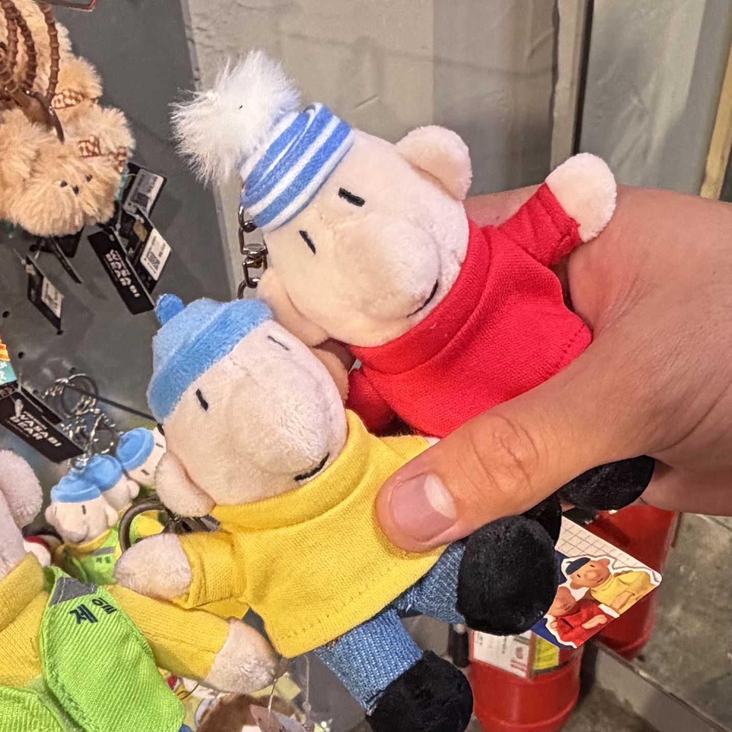 Dream C&C Pat&Mat Mini Keyring 10cm, Dream C&C Pat&Mat Mini Keyring 10cm 착용 스타일